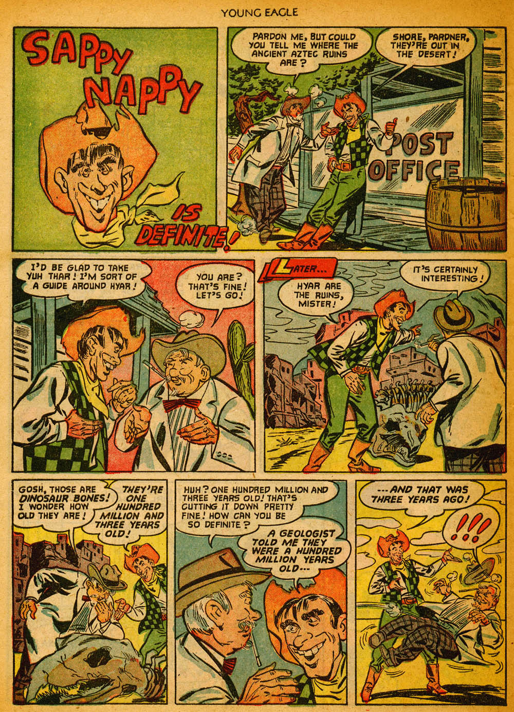 Read online Young Eagle comic -  Issue #10 - 26