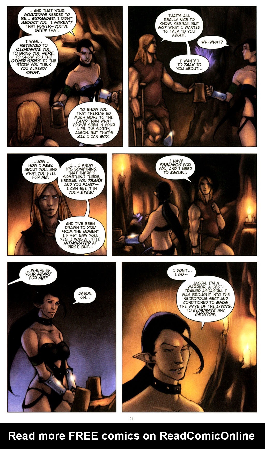 Read online Mage Knight: Stolen Destiny comic -  Issue #5 - 23