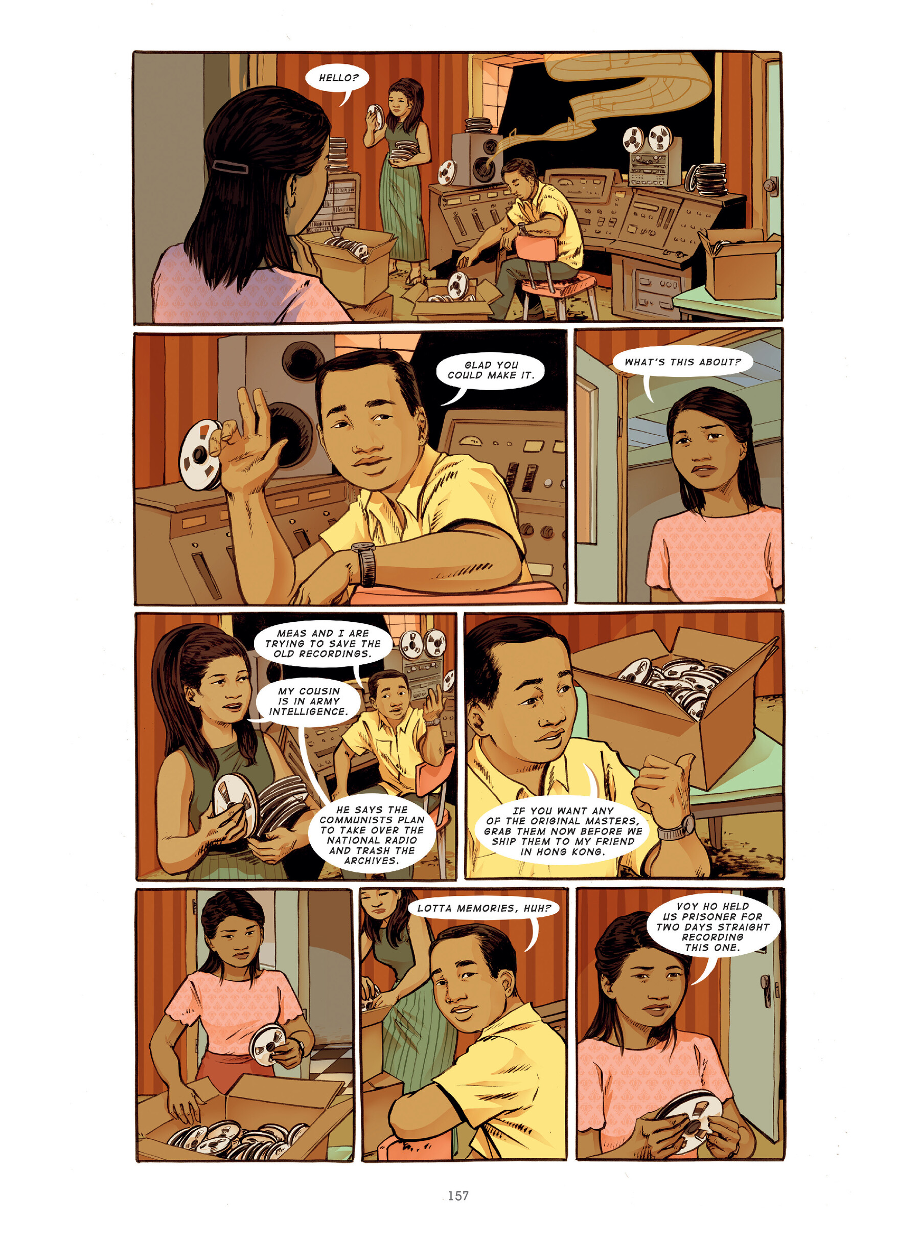 Read online The Golden Voice: The Ballad of Cambodian Rock's Lost Queen comic -  Issue # TPB (Part 2) - 56