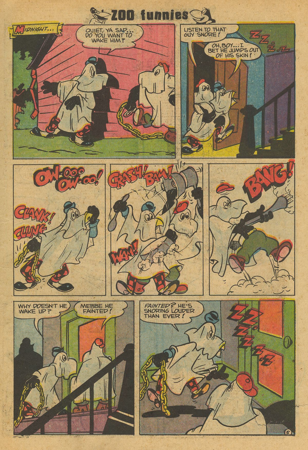 Read online Zoo Funnies comic -  Issue #3 - 7