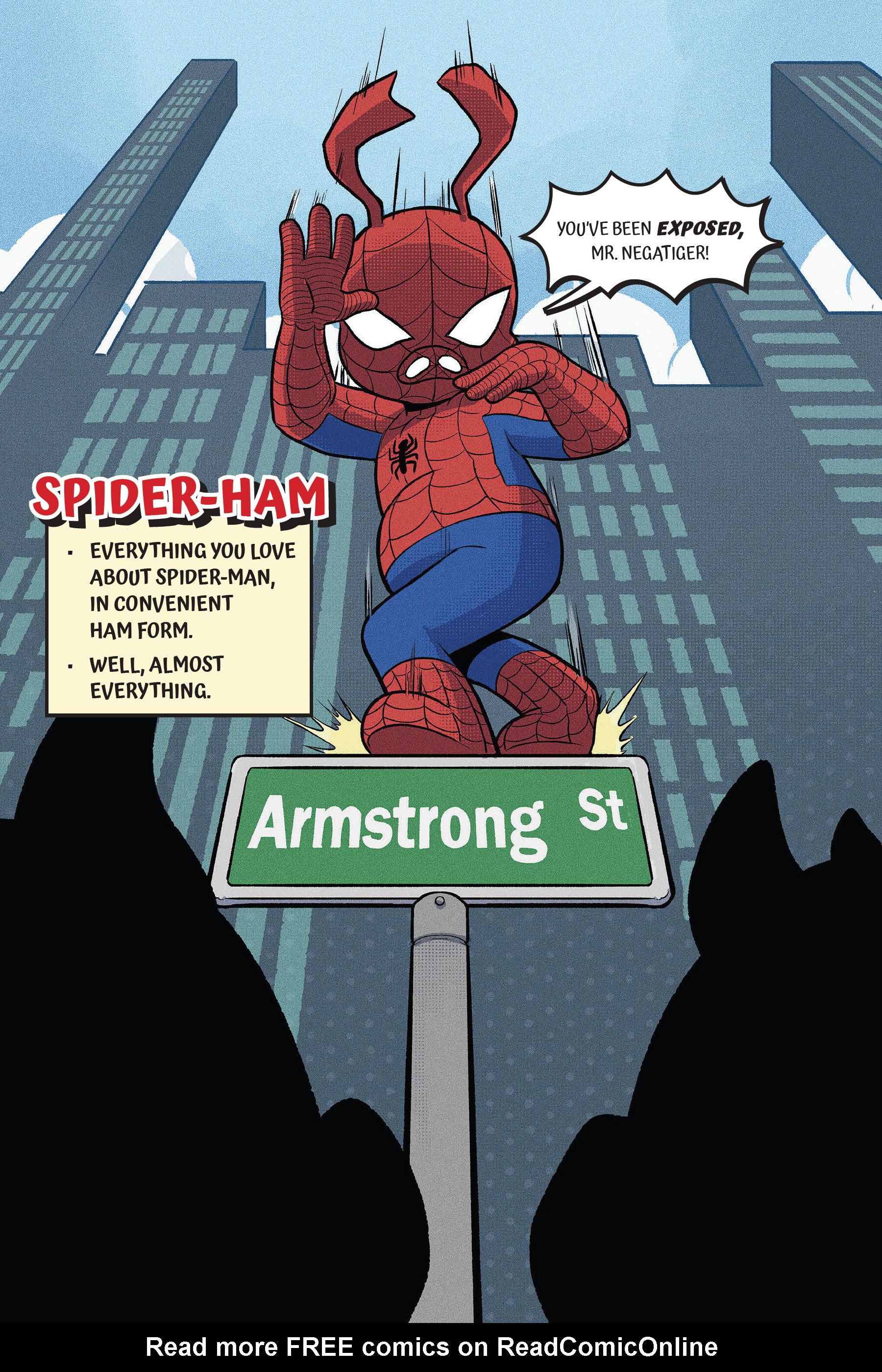 Read online Spider-Ham: Hollywood May-Ham comic -  Issue # TPB - 7