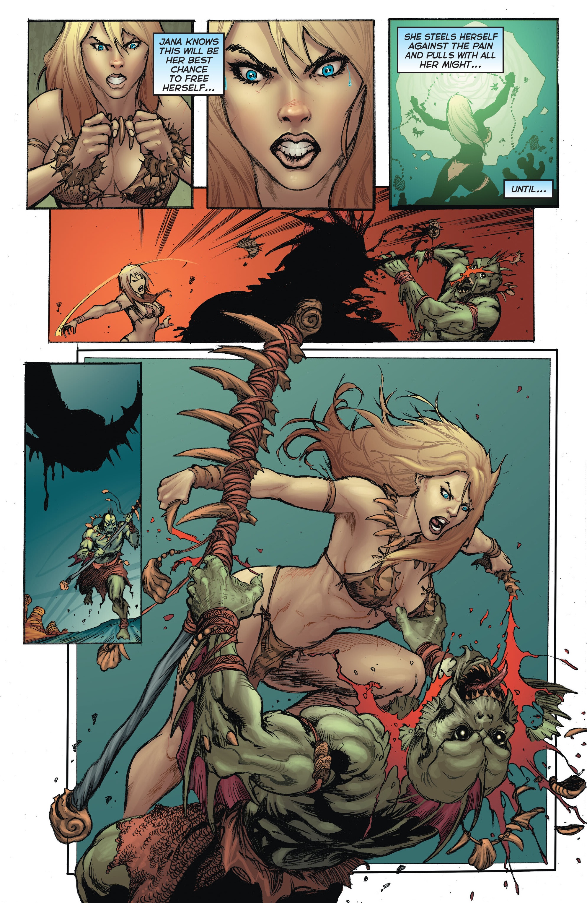 Read online Frank Cho's Jungle Girl: The Complete Omnibus comic -  Issue # TPB (Part 3) - 12