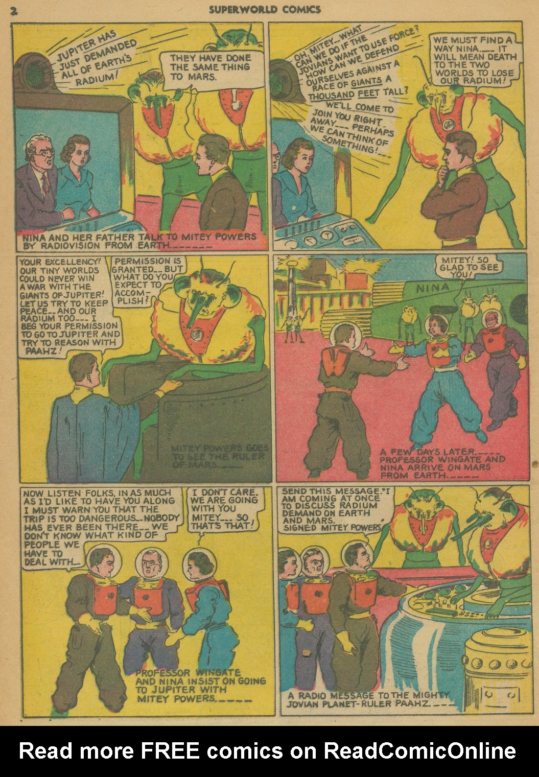 Read online Superworld Comics comic -  Issue #3 - 4