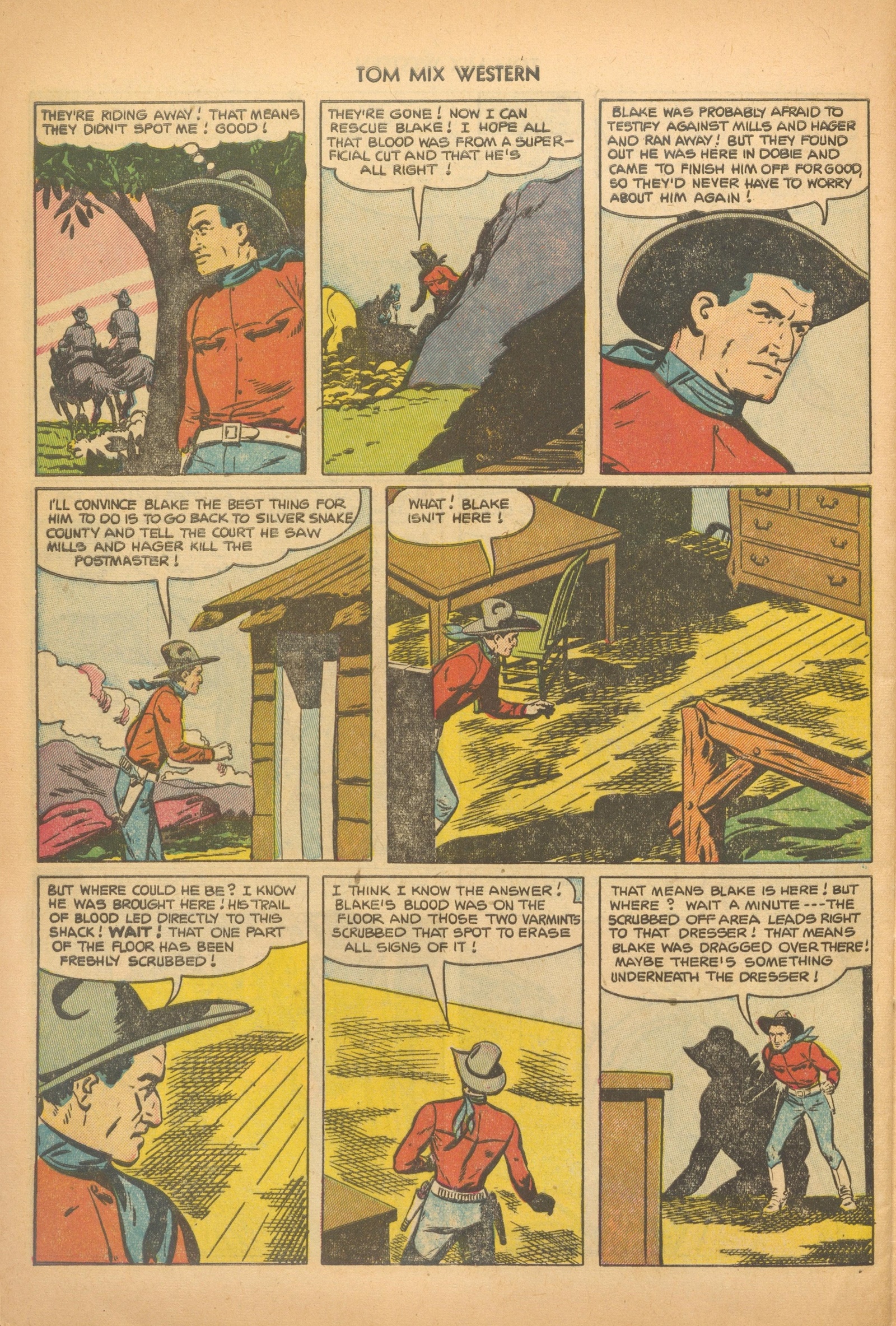 Read online Tom Mix Western (1948) comic -  Issue #56 - 32