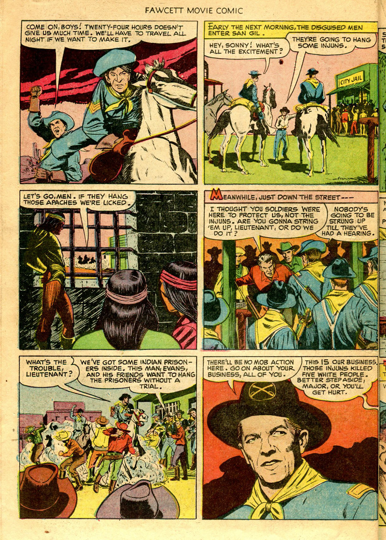 Read online Fawcett Movie Comic comic -  Issue #14 - 14