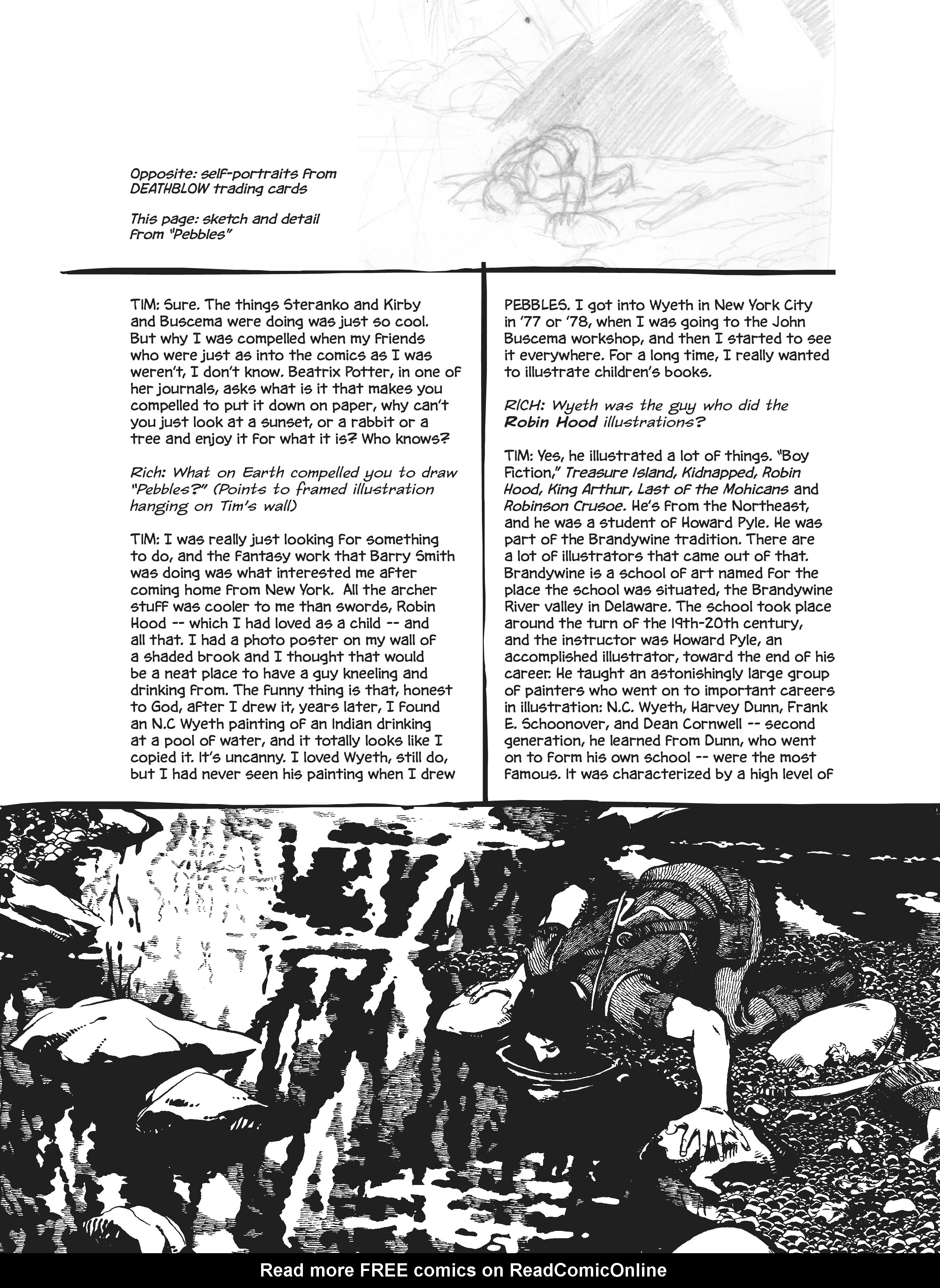 Read online Drawing Heroes in the Backyard: Tim Sale Black and White, Revised and Expanded comic -  Issue # TPB (Part 1) - 11