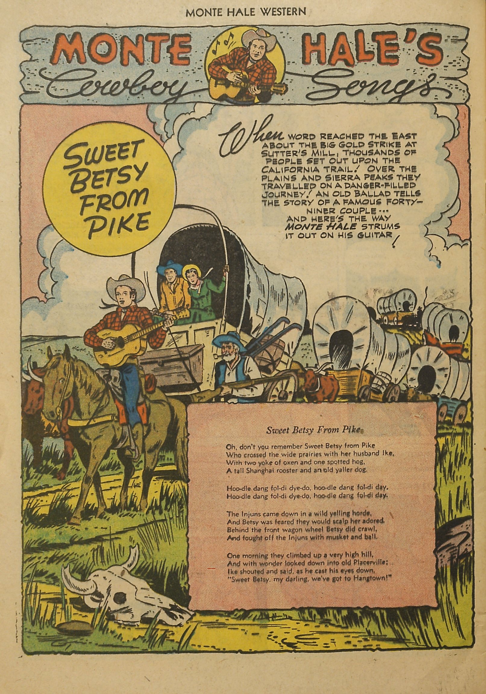 Read online Monte Hale Western comic -  Issue #52 - 48
