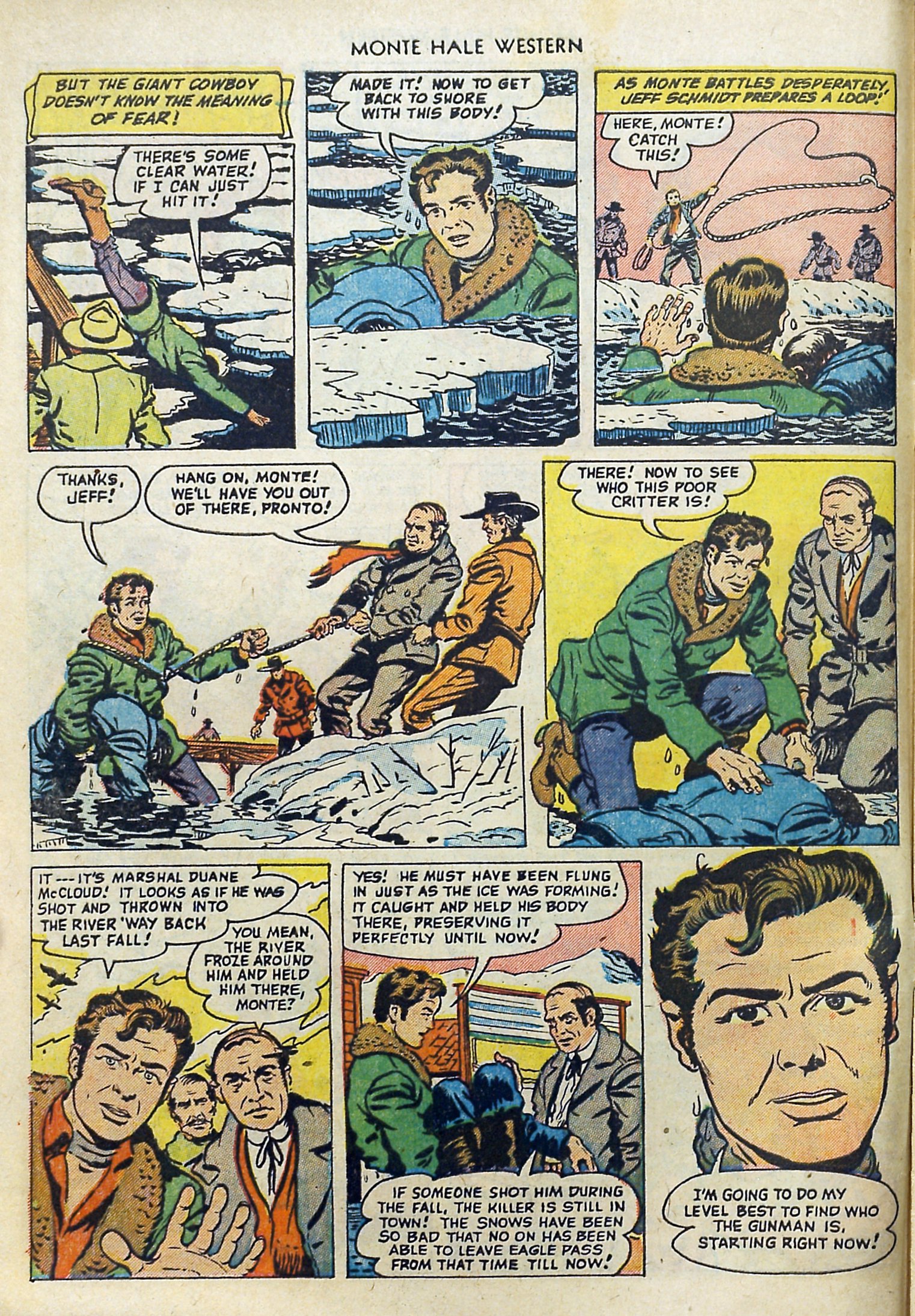 Read online Monte Hale Western comic -  Issue #71 - 5