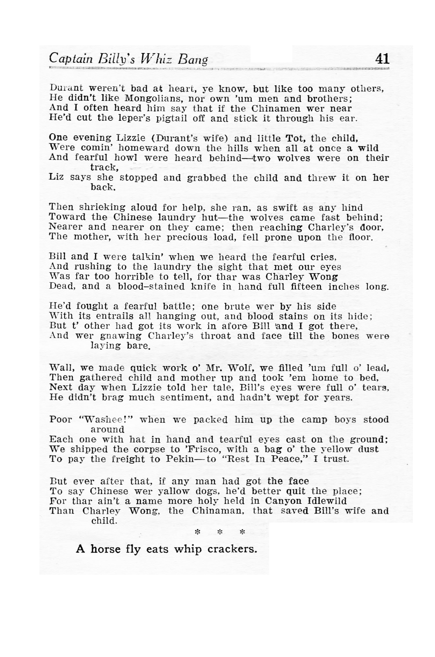 Read online Captain Billy's Whiz Bang comic -  Issue #30 - 43