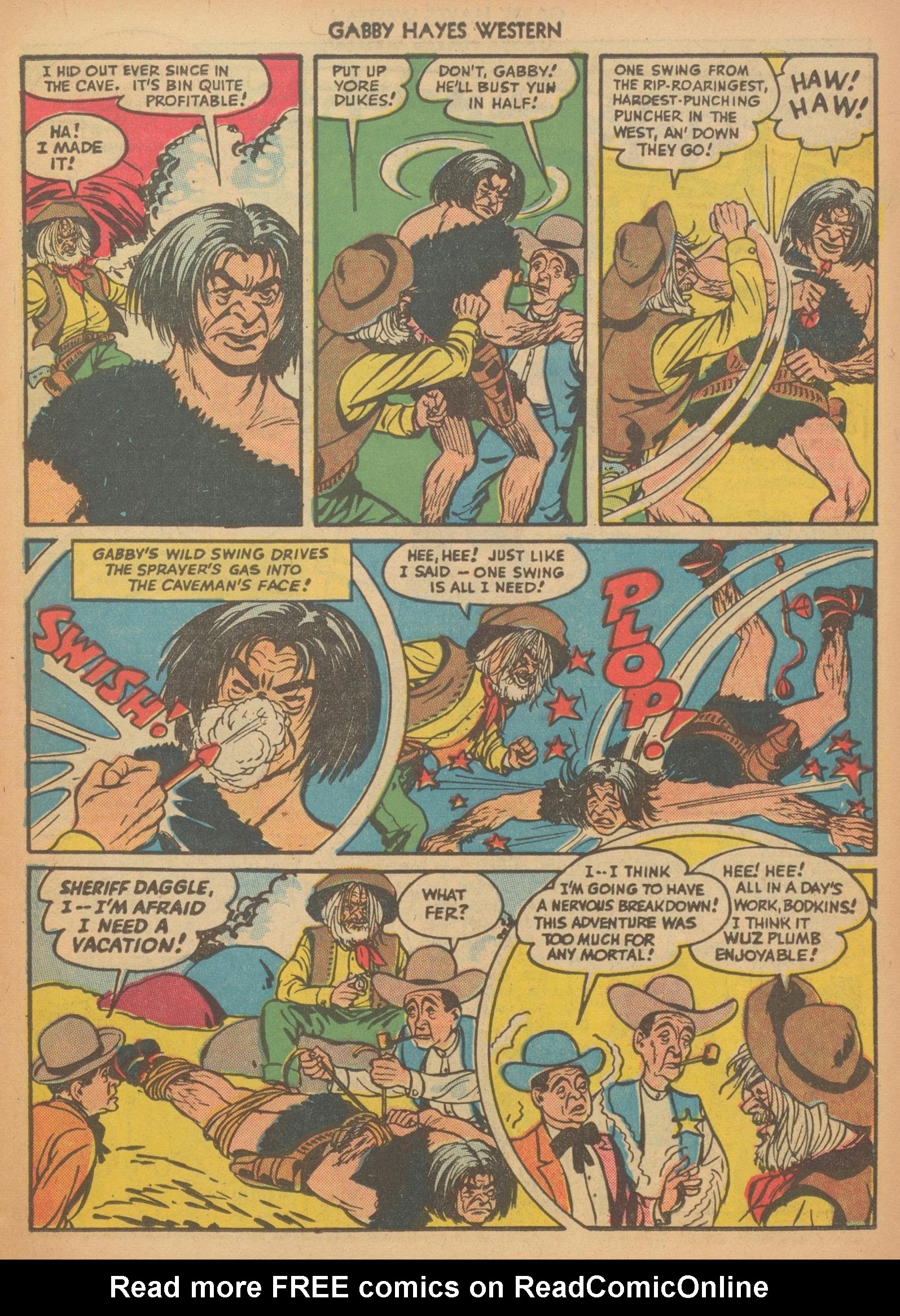 Read online Gabby Hayes Western comic -  Issue #6 - 11