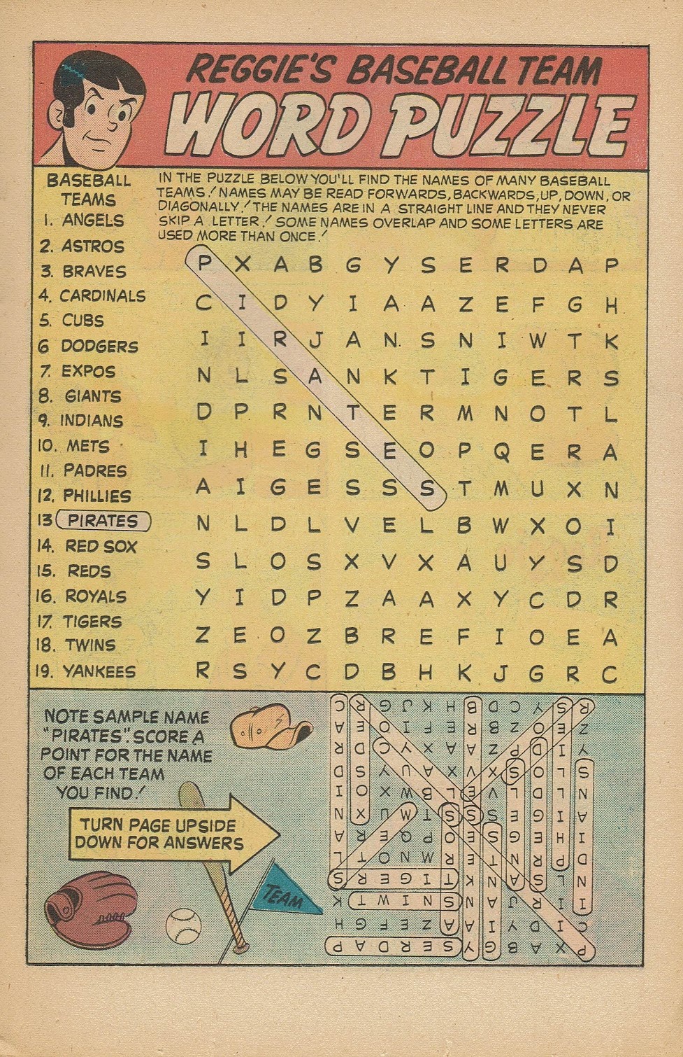 Read online Reggie's Wise Guy Jokes comic -  Issue #34 - 15