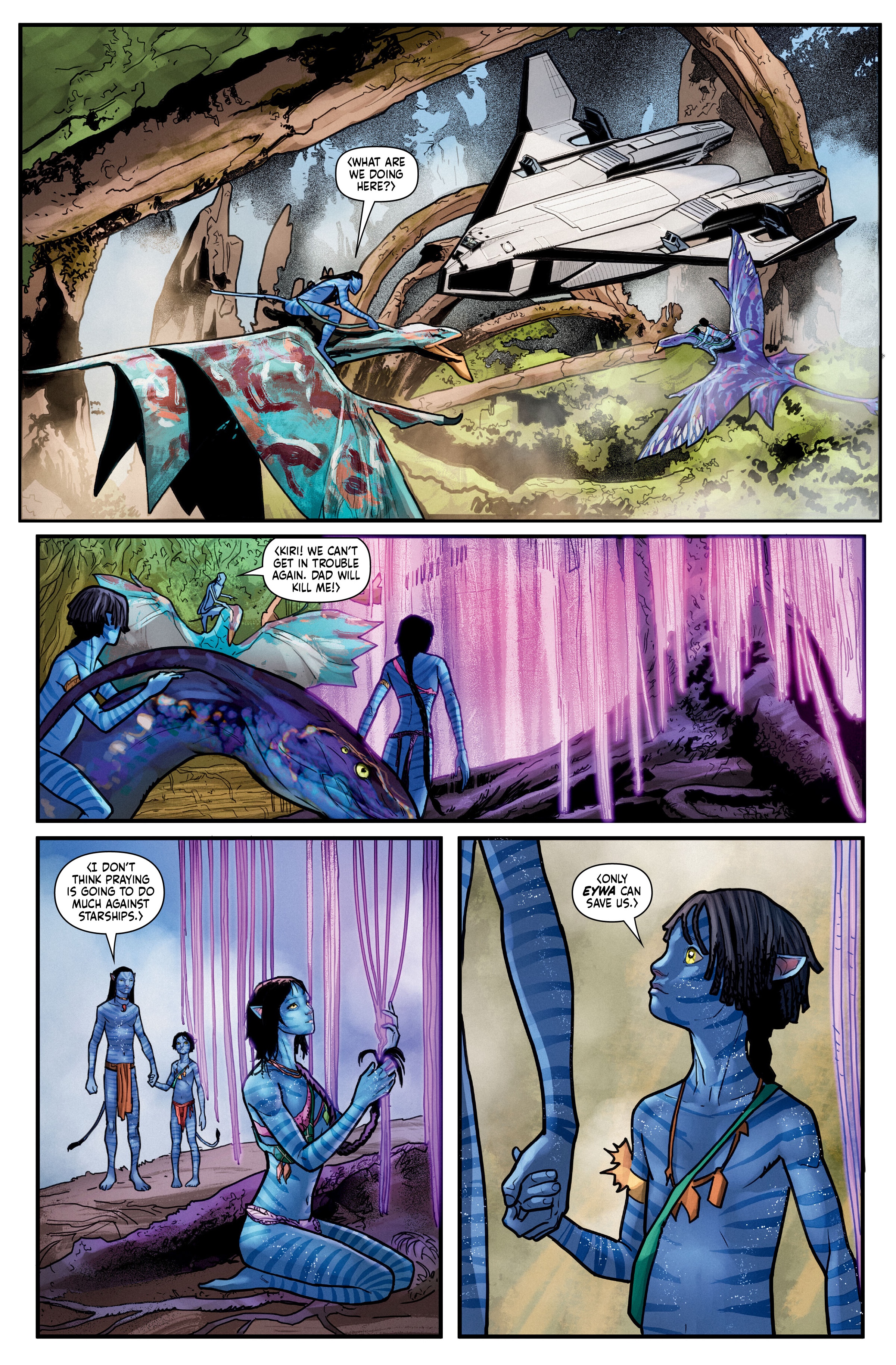 Read online Avatar: The High Ground comic -  Issue # _Library Edition (Part 2) - 1