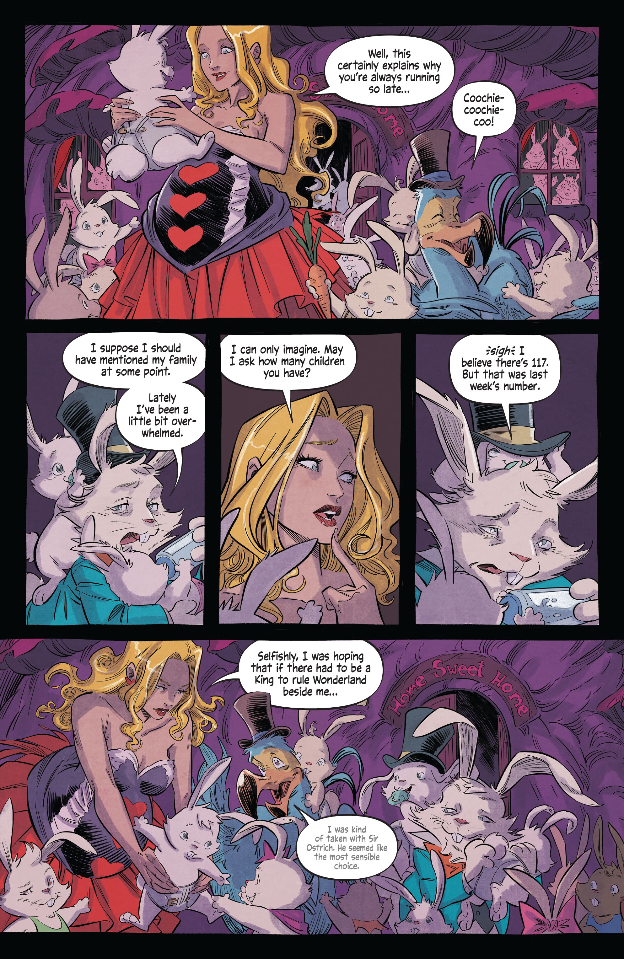 Read online Alice Never After comic -  Issue #5 - 4