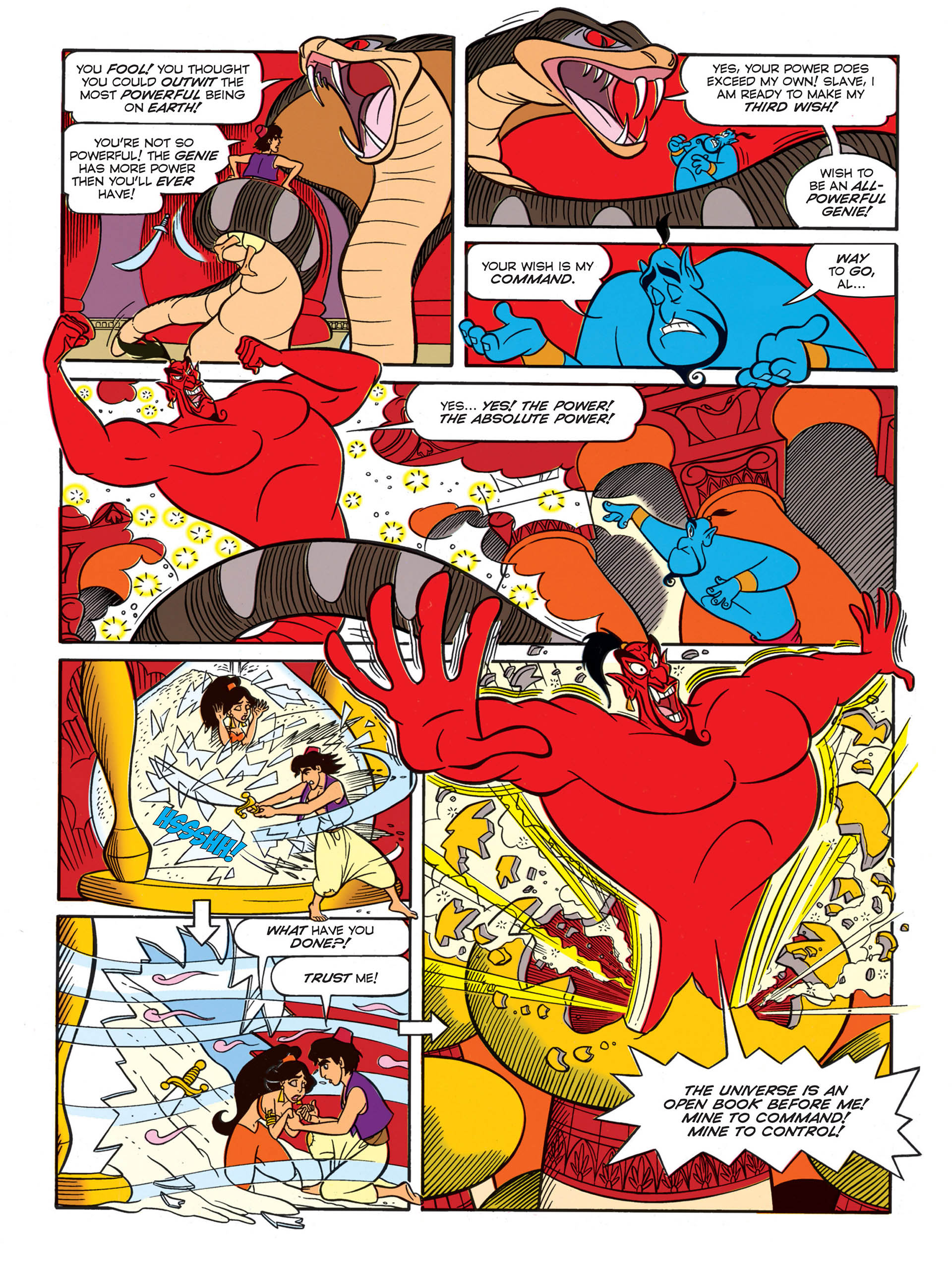Read online Disney's Aladdin - The Official Movie Adaptation comic -  Issue # Full - 44