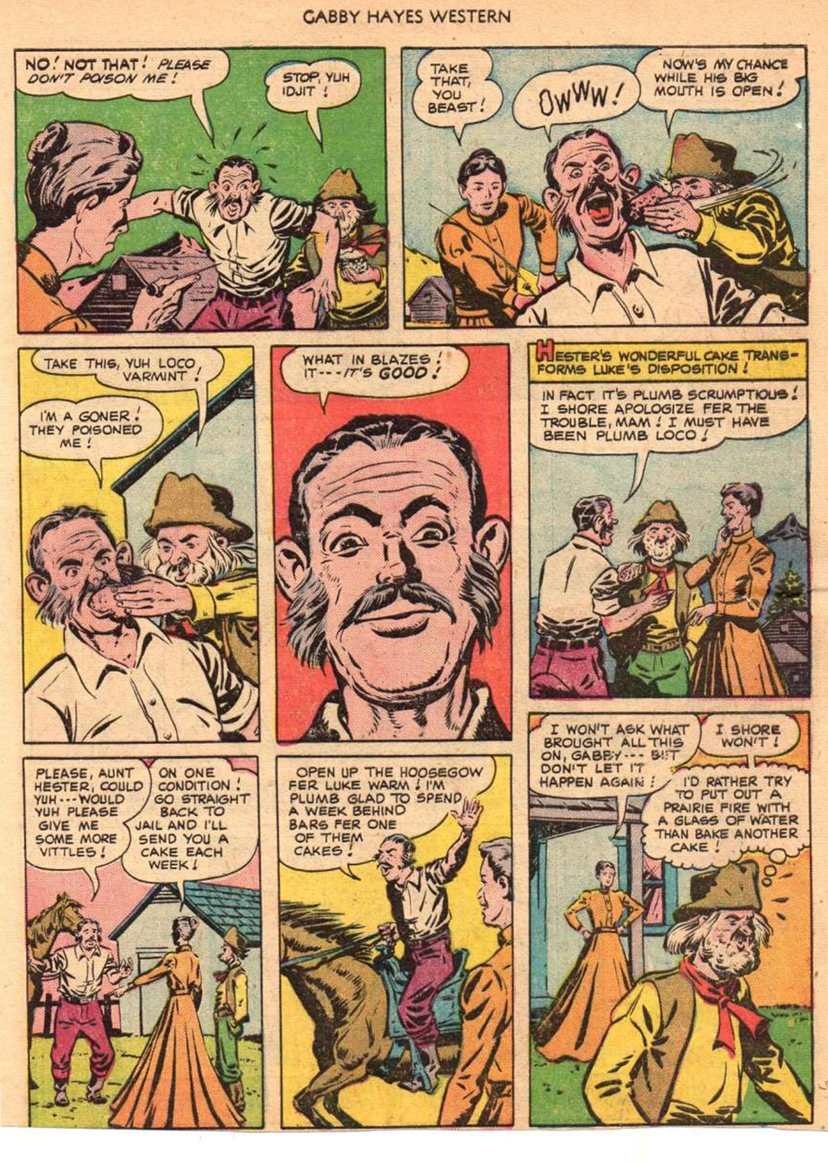 Read online Gabby Hayes Western comic -  Issue #24 - 33