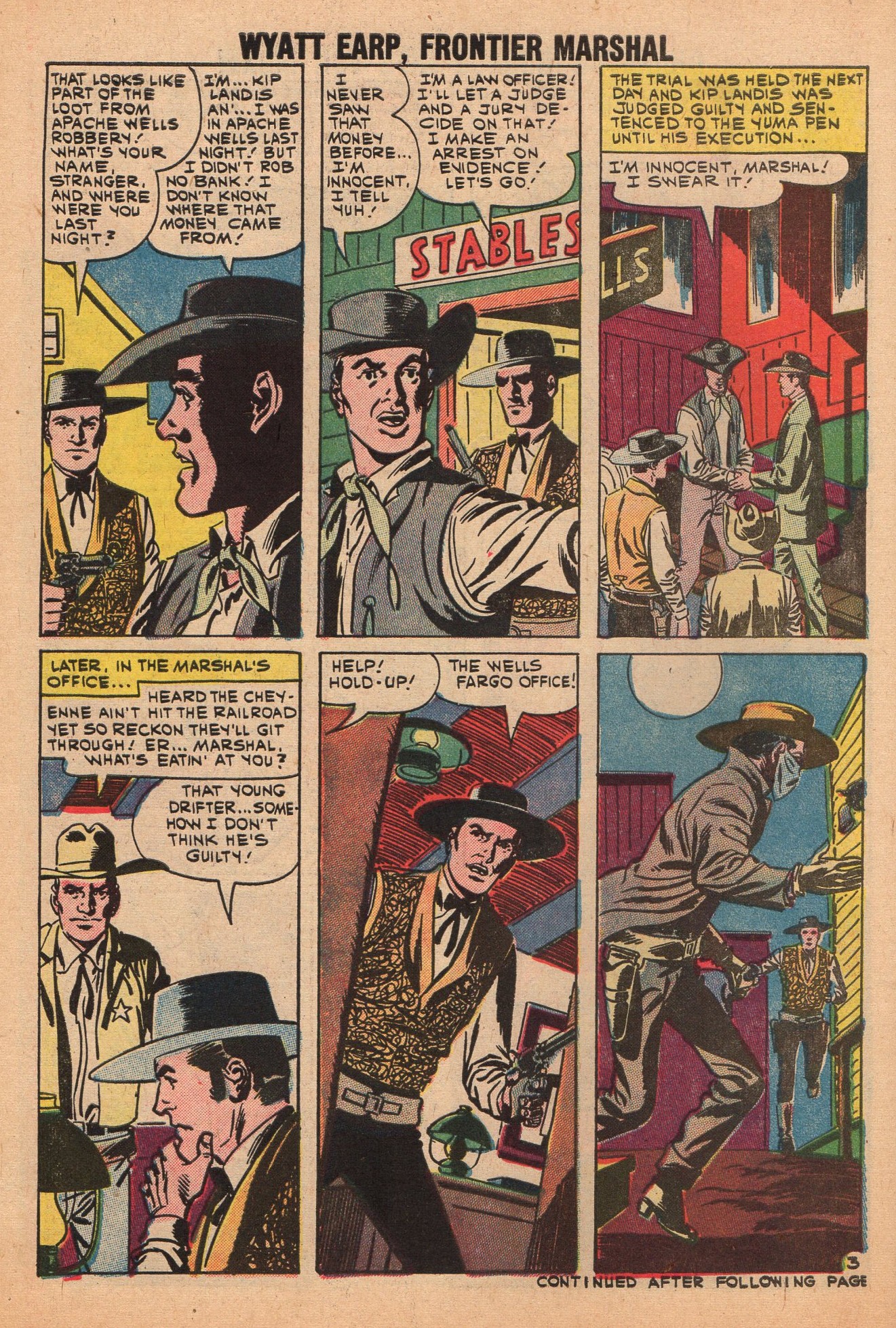 Read online Wyatt Earp Frontier Marshal comic -  Issue #31 - 30