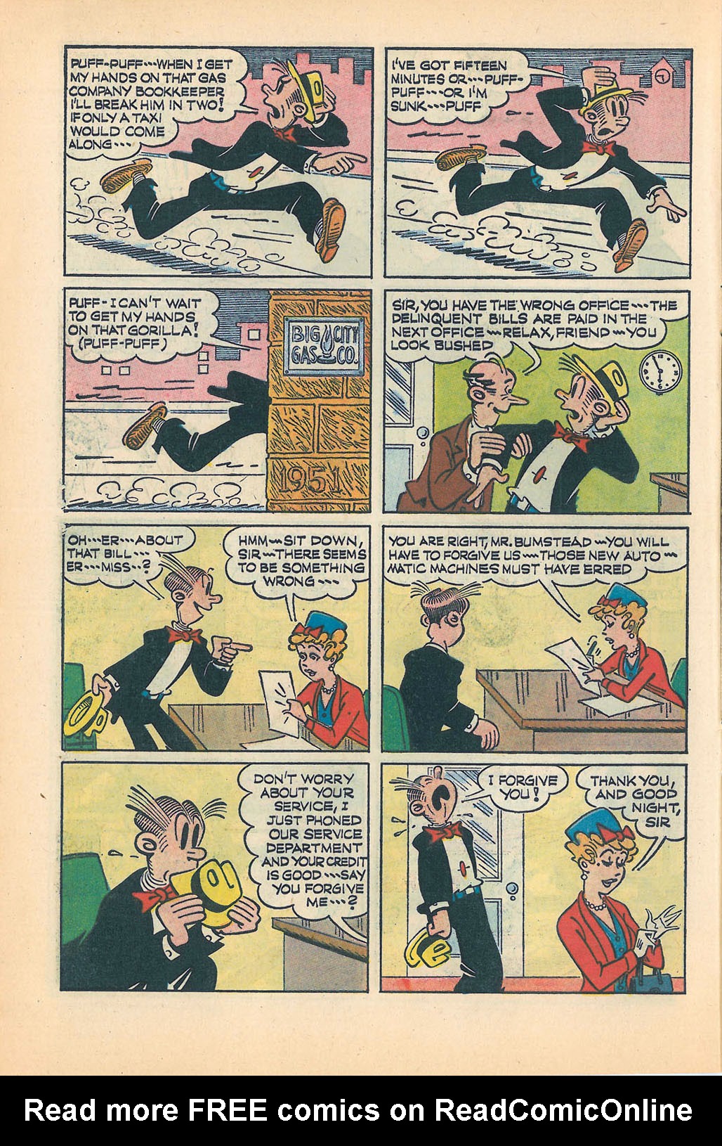 Read online Blondie Comics (1960) comic -  Issue #149 - 14