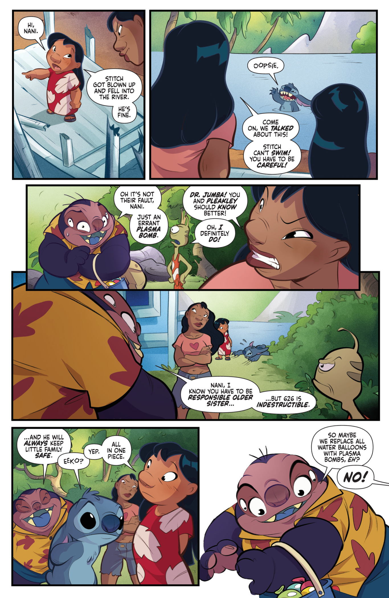 Read online Lilo & Stitch comic -  Issue #1 - 12