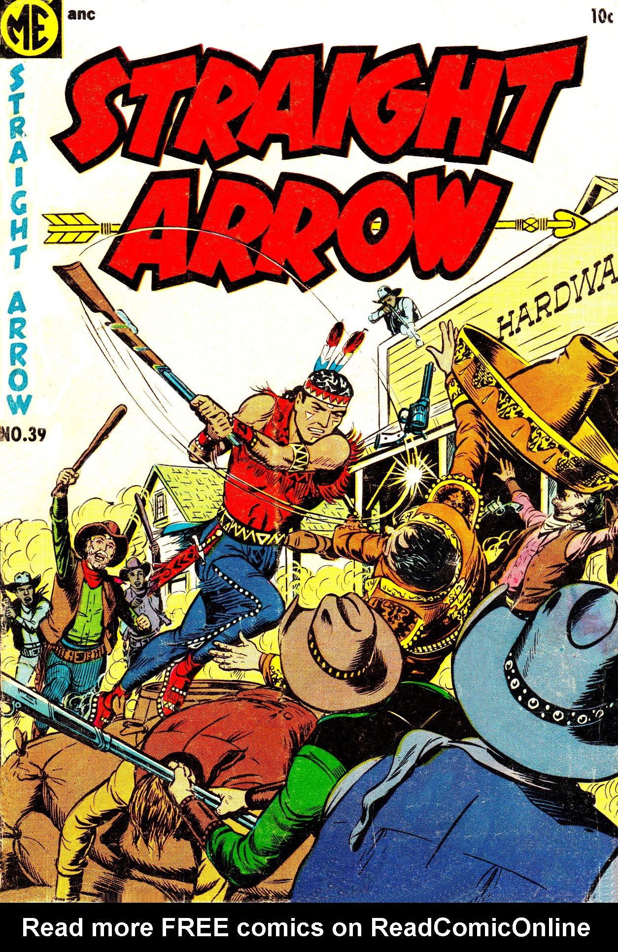 Read online Straight Arrow comic -  Issue #39 - 1