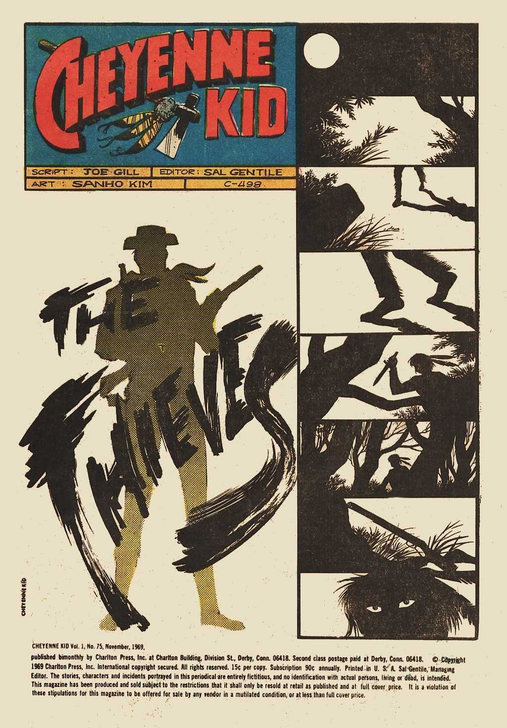 Read online Cheyenne Kid comic -  Issue #75 - 3