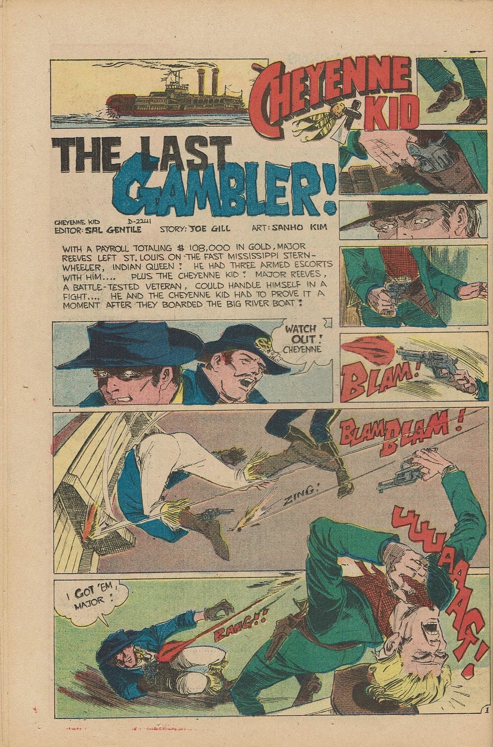 Read online Cheyenne Kid comic -  Issue #88 - 23