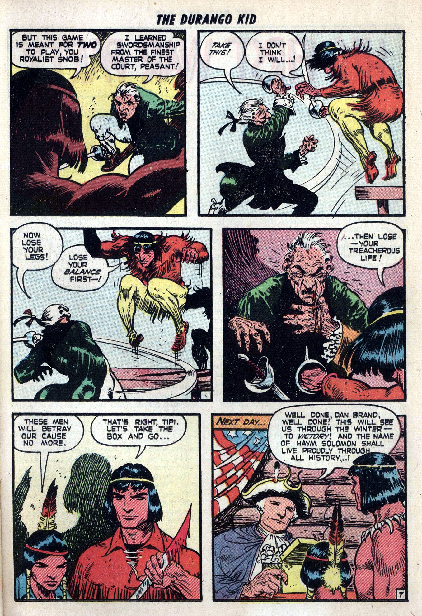 Read online Charles Starrett as The Durango Kid comic -  Issue #9 - 25