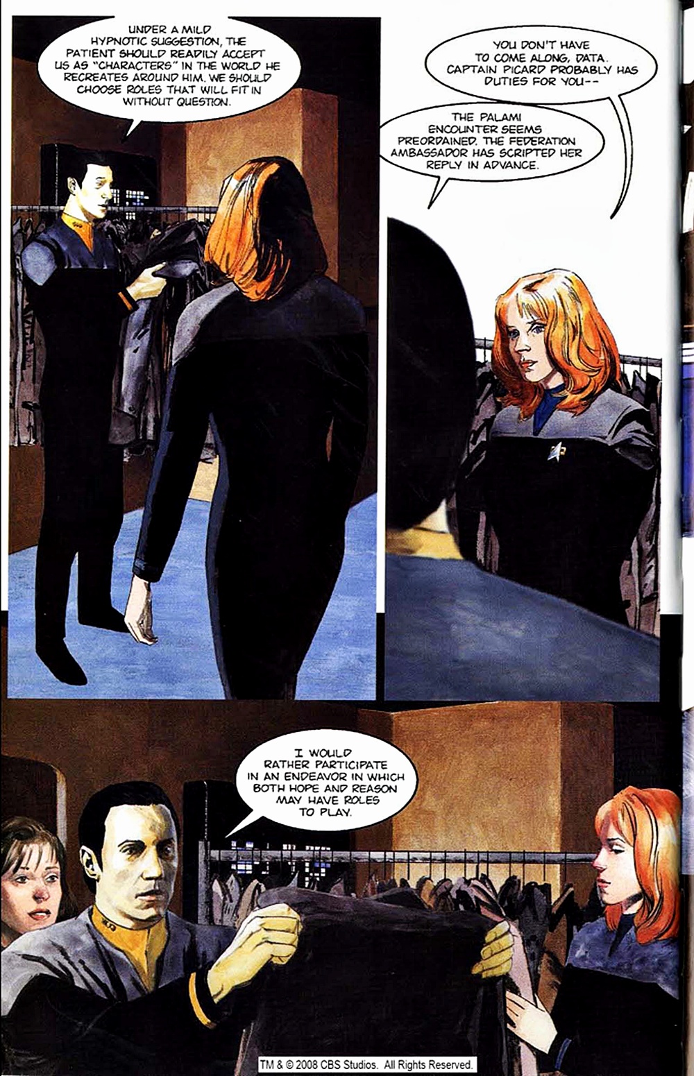 Read online Star Trek: The Next Generation: Forgiveness comic -  Issue # TPB - 35