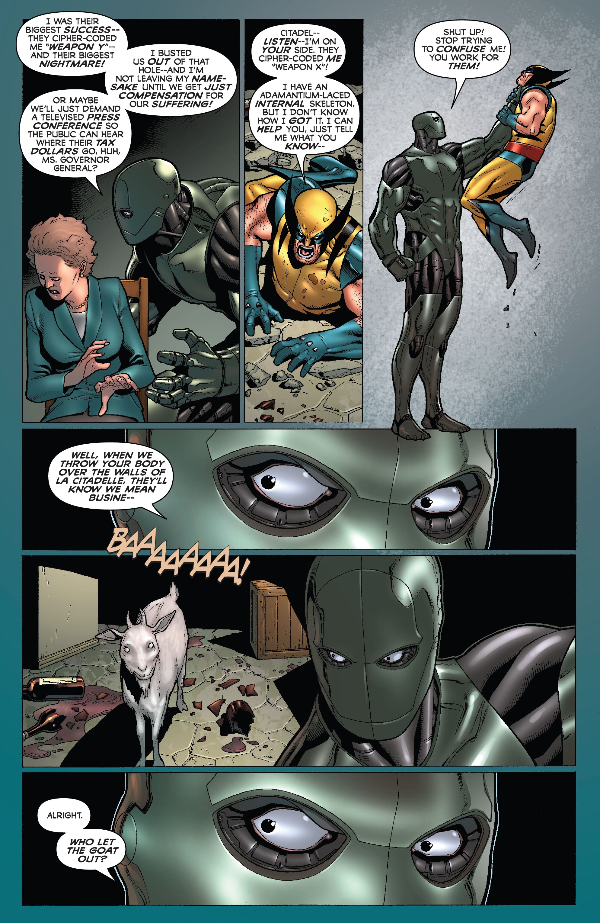 Read online X-Men: X-Verse comic -  Issue # Wolverine - 43