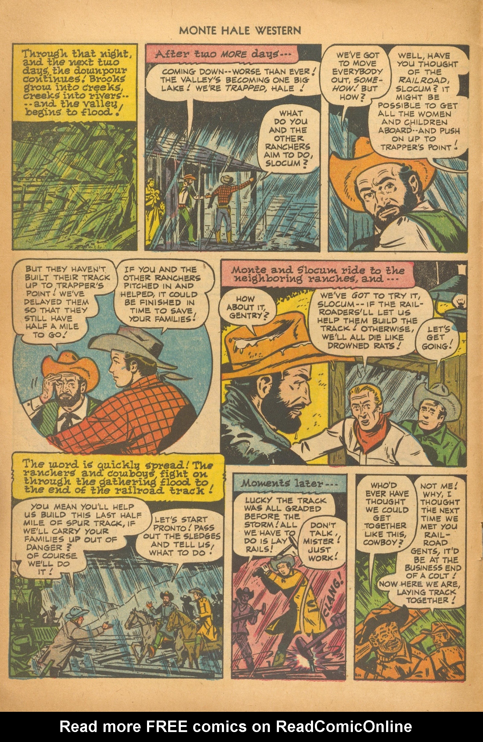 Read online Monte Hale Western comic -  Issue #78 - 8