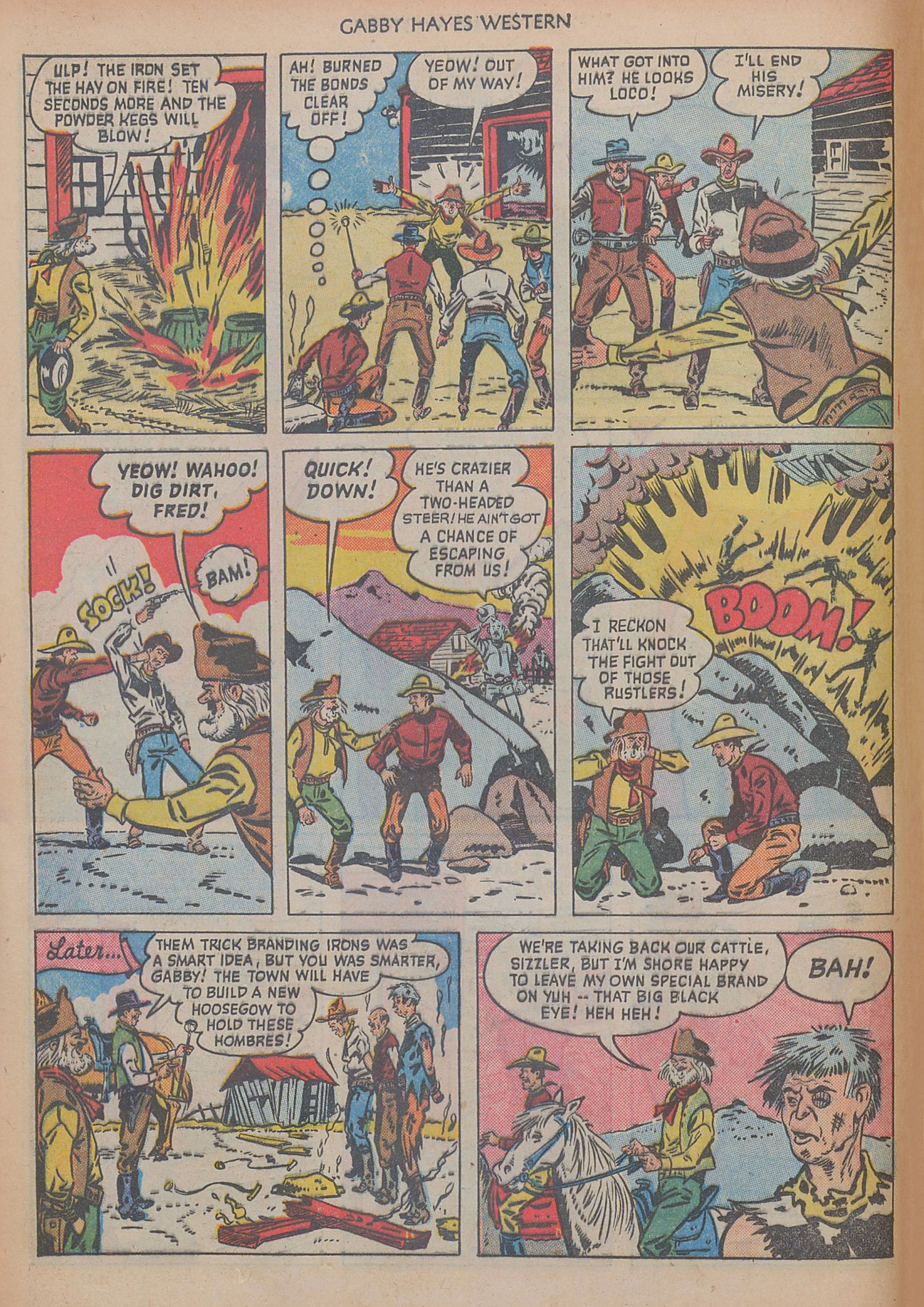 Read online Gabby Hayes Western comic -  Issue #22 - 12