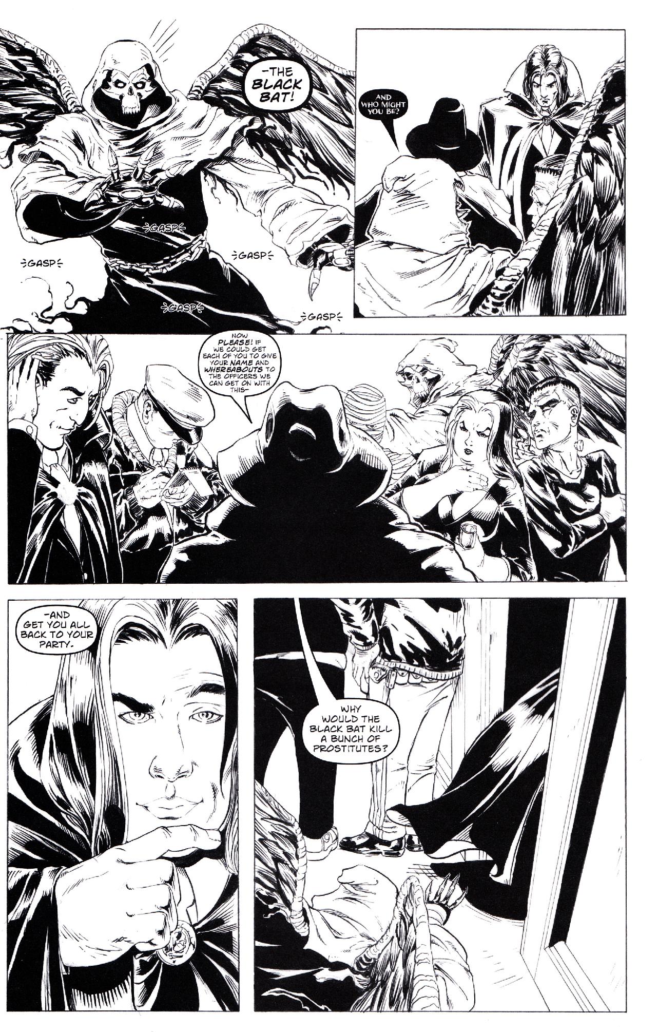 Read online Return of the Monsters: Black Bat & Death Angel vs Dracula comic -  Issue # Full - 7