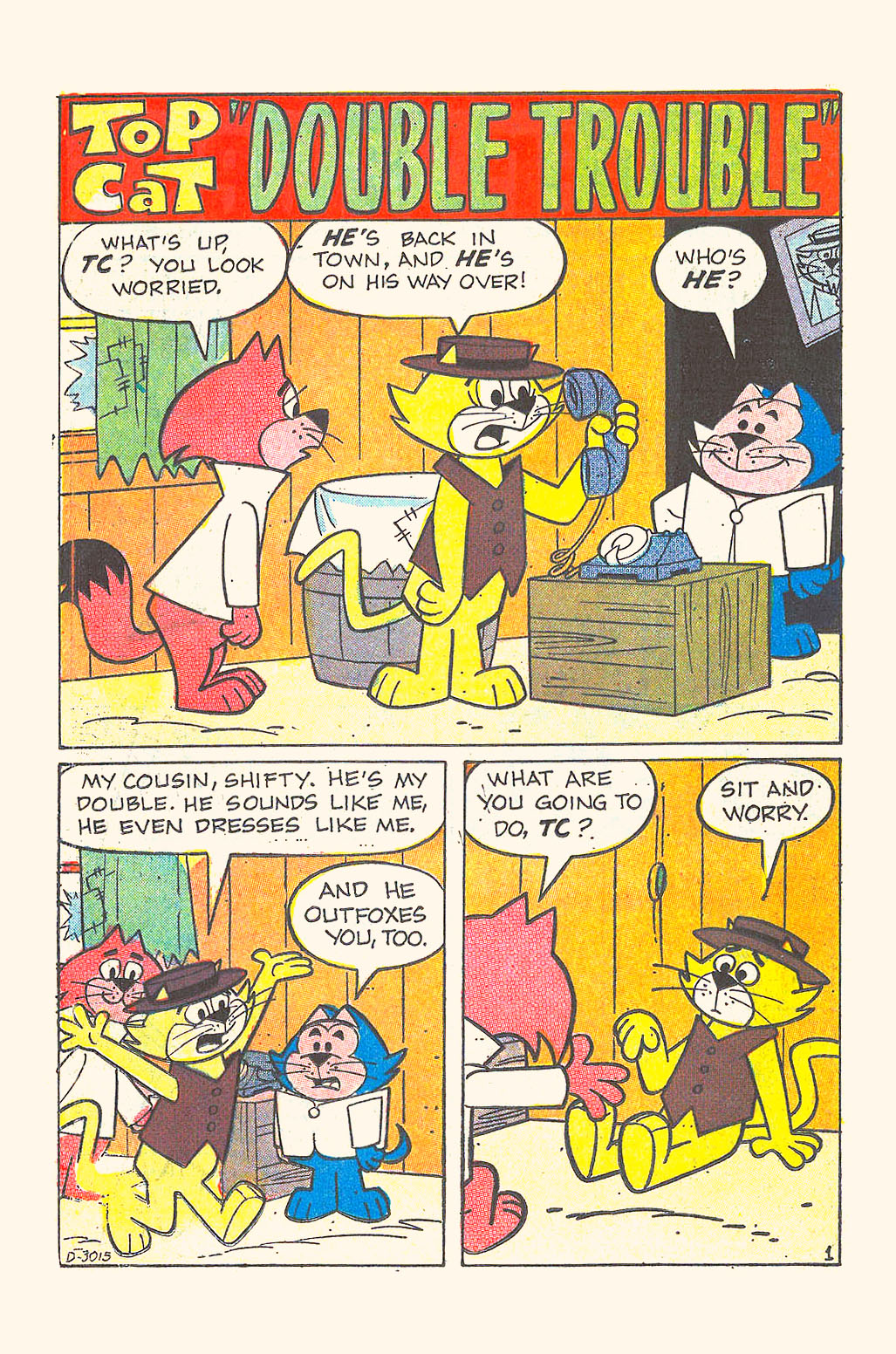 Read online Top Cat (1970) comic -  Issue #16 - 18