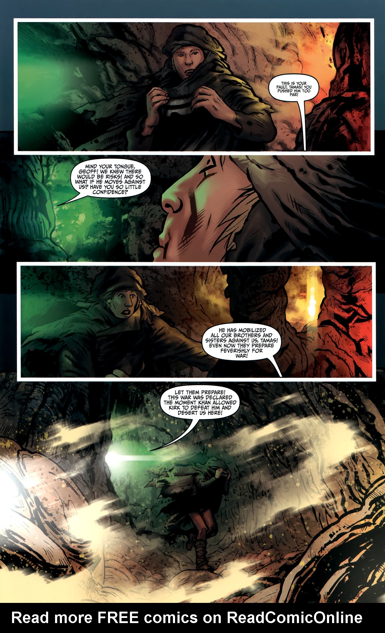 Read online Star Trek: Khan Ruling in Hell comic -  Issue #4 - 7