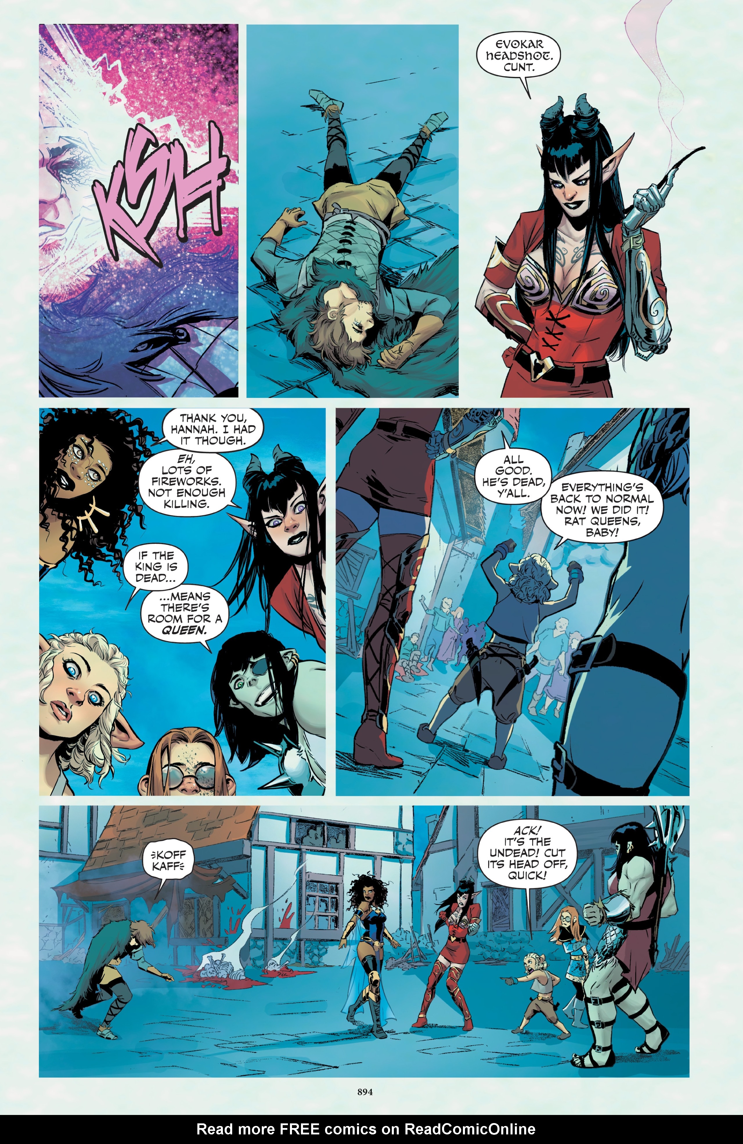 Read online Rat Queens Omnibus comic -  Issue # TPB (Part 9) - 75