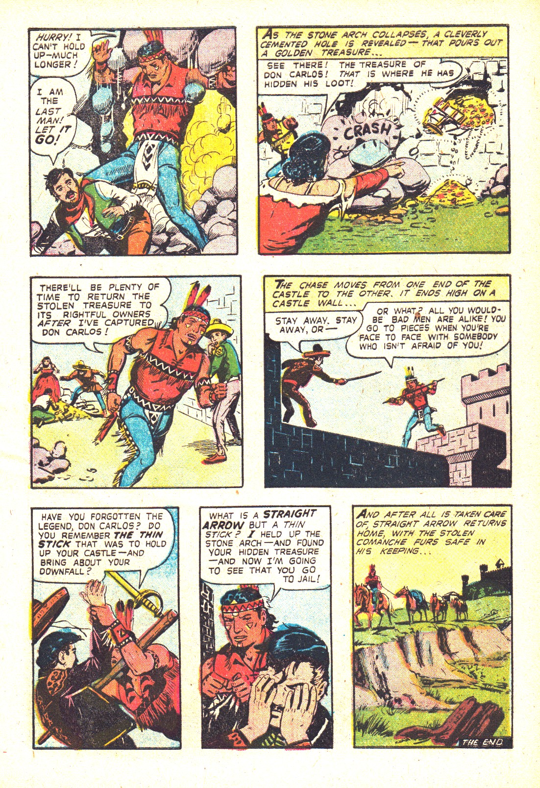 Read online Straight Arrow comic -  Issue #48 - 9