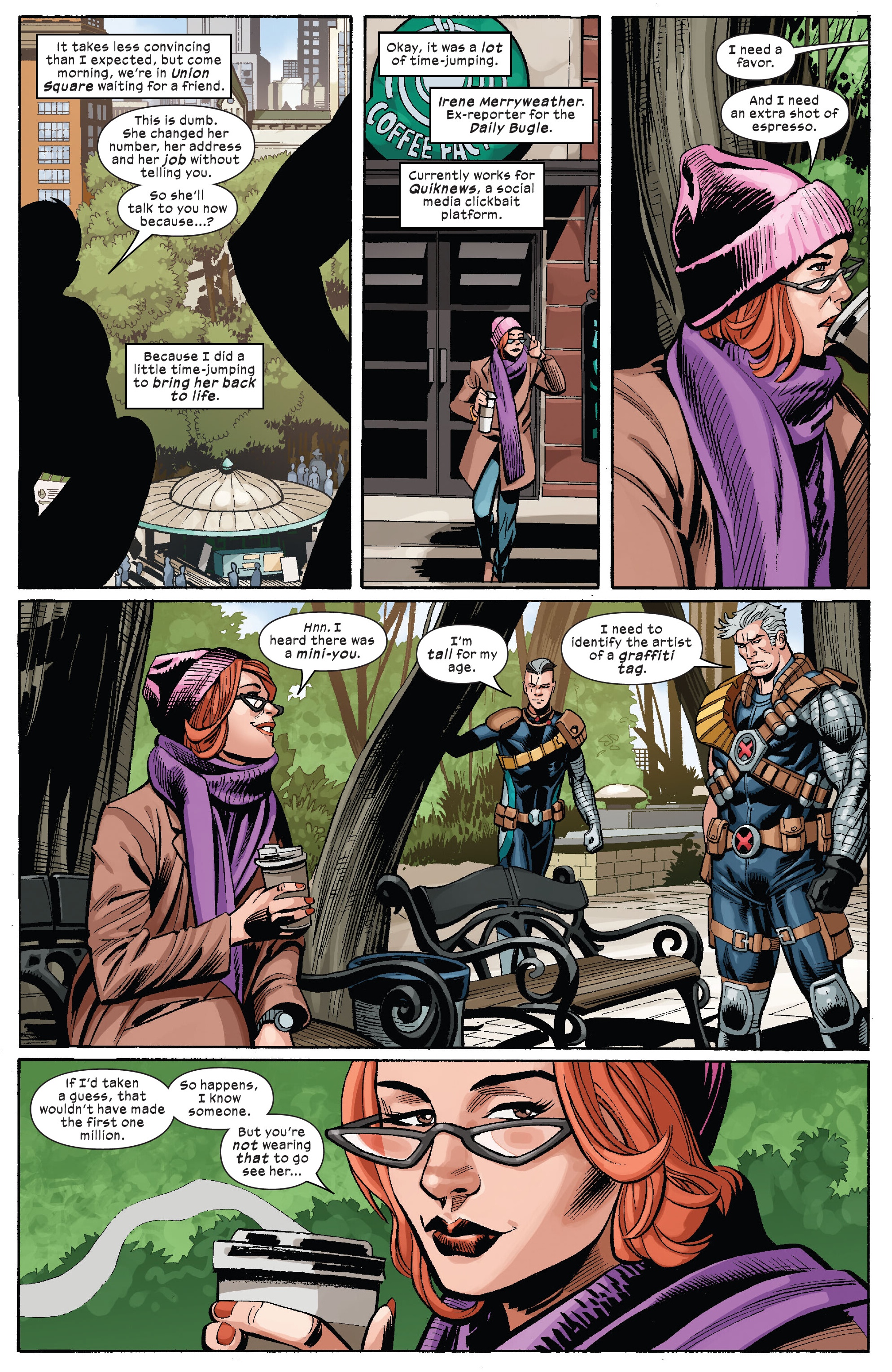 Read online Cable (2024) comic -  Issue #1 - 12