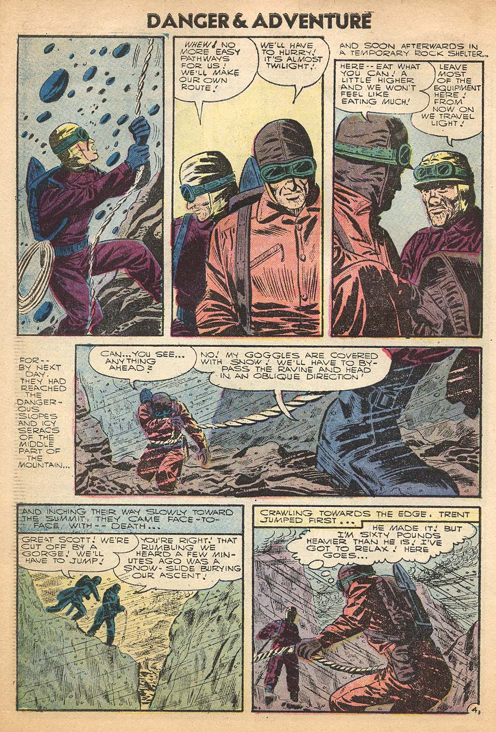 Read online Danger and Adventure comic -  Issue #27 - 30