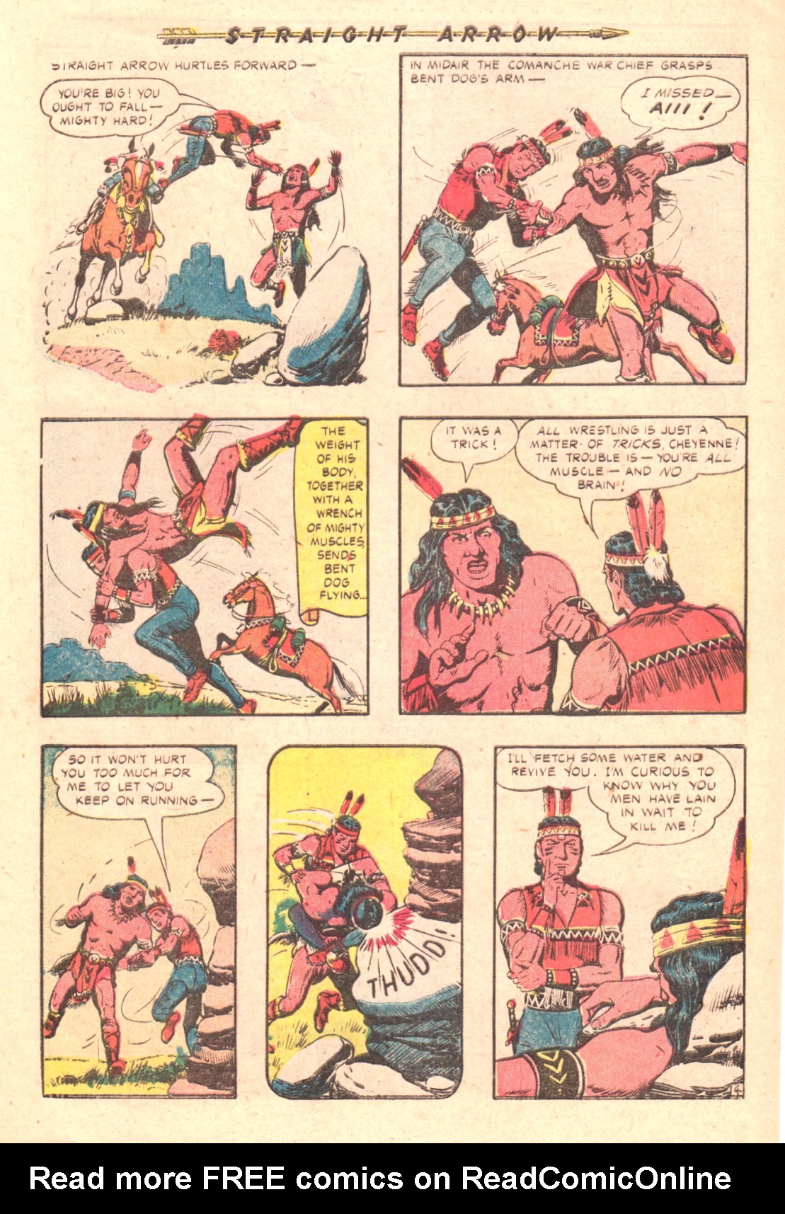 Read online Straight Arrow comic -  Issue #27 - 15