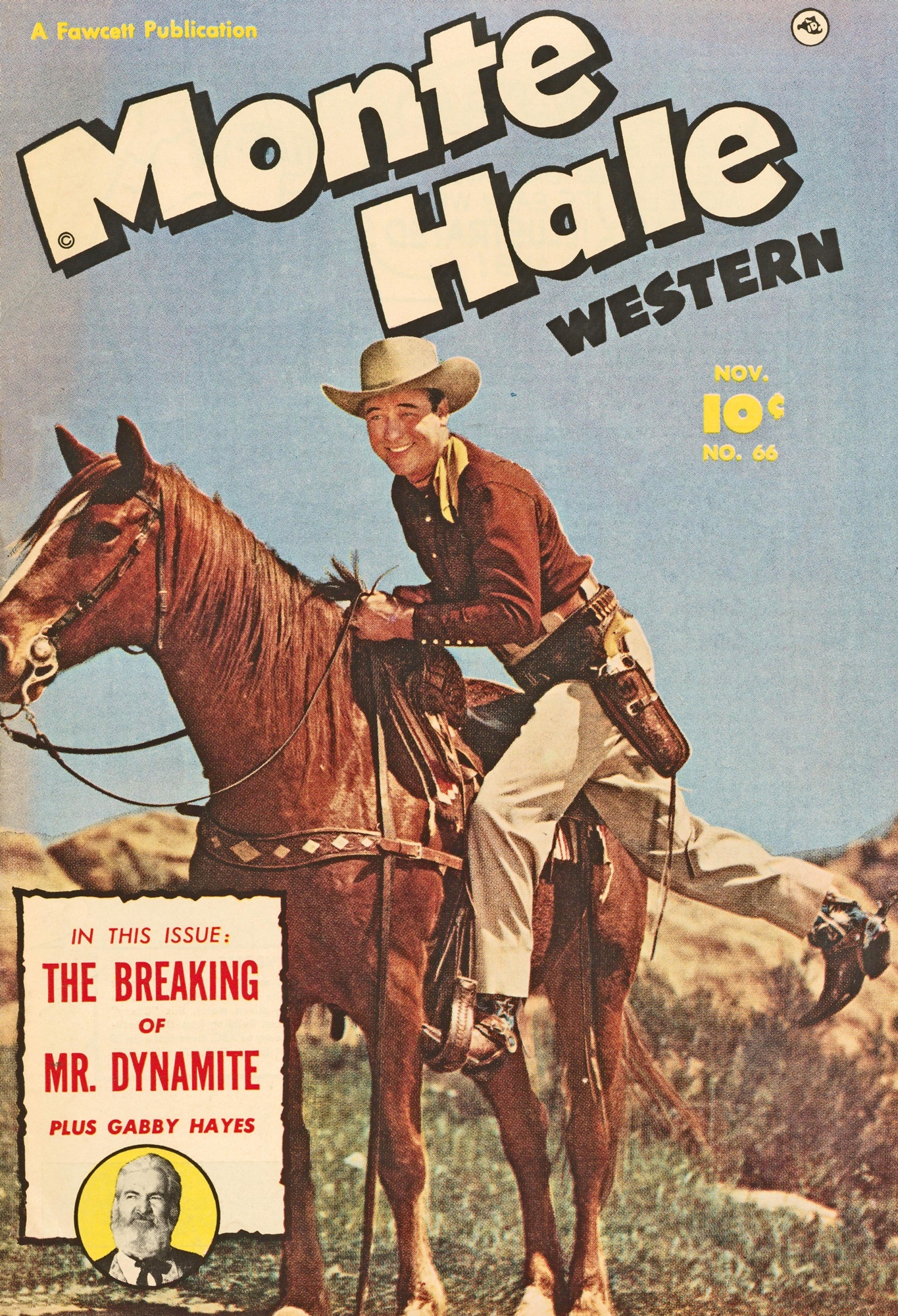 Read online Monte Hale Western comic -  Issue #66 - 1