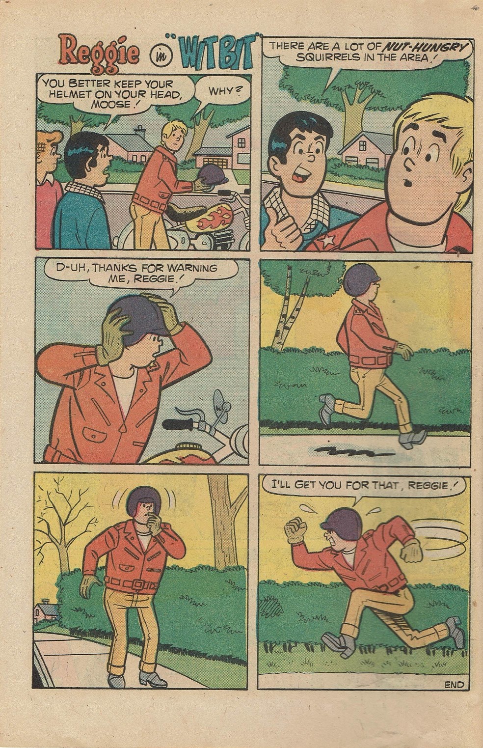 Read online Reggie's Wise Guy Jokes comic -  Issue #41 - 6