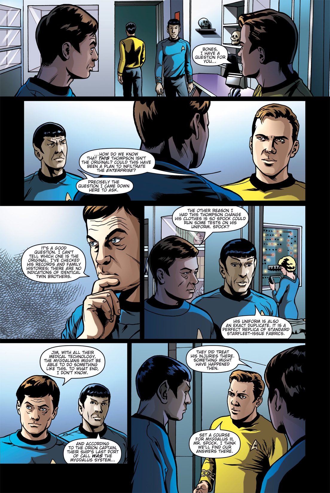 Read online Star Trek: Burden of Knowledge comic -  Issue #4 - 8