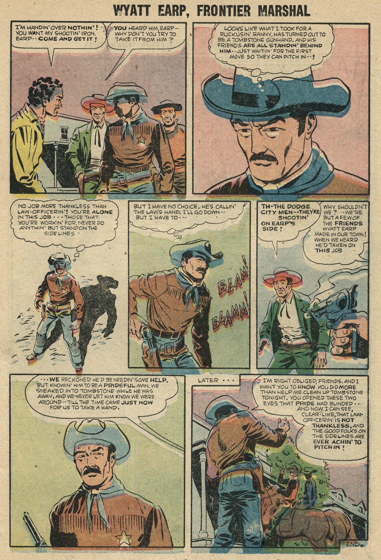 Read online Wyatt Earp Frontier Marshal comic -  Issue #13 - 11