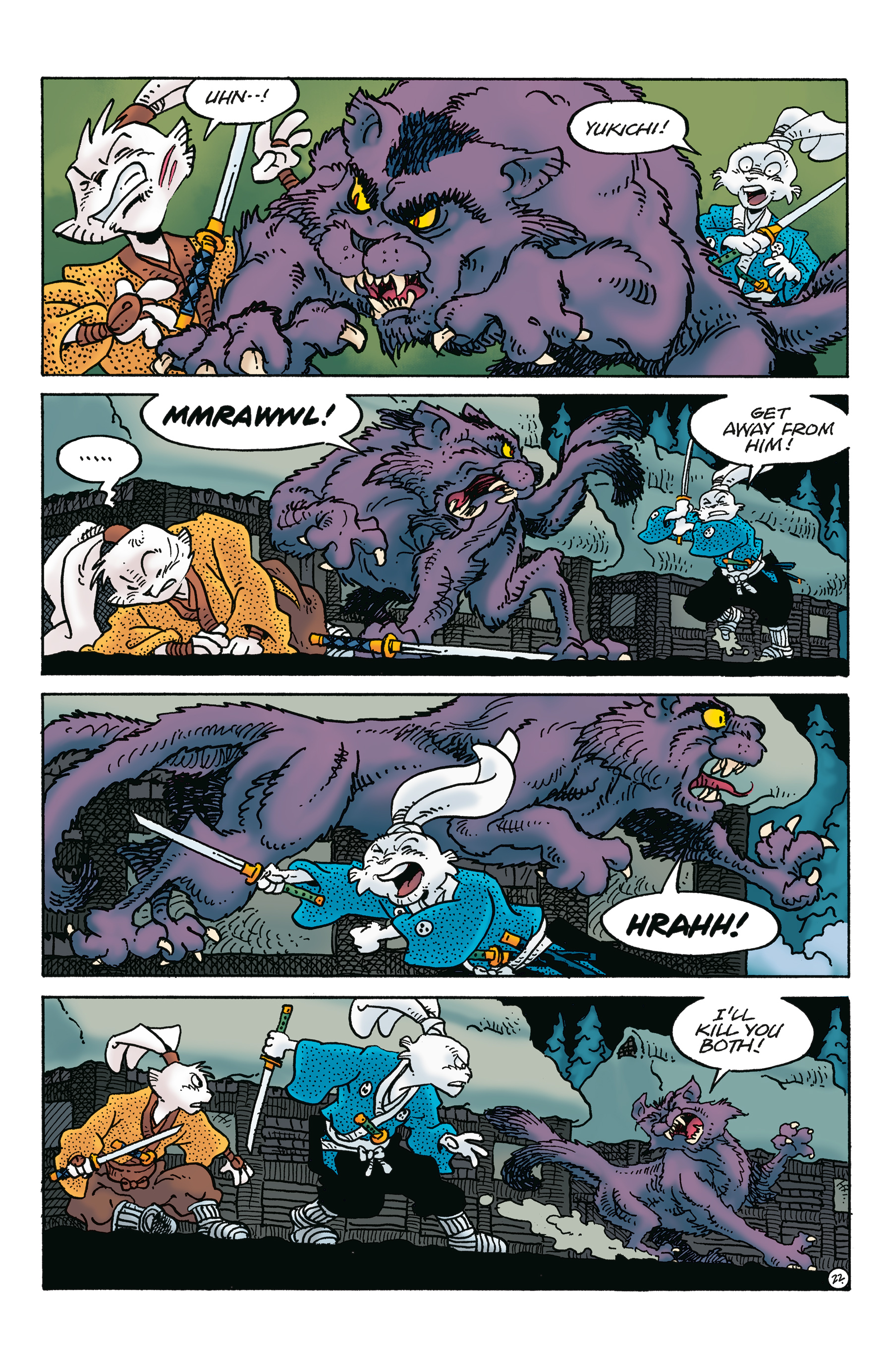 Read online Usagi Yojimbo: Ice and Snow comic -  Issue #5 - 23