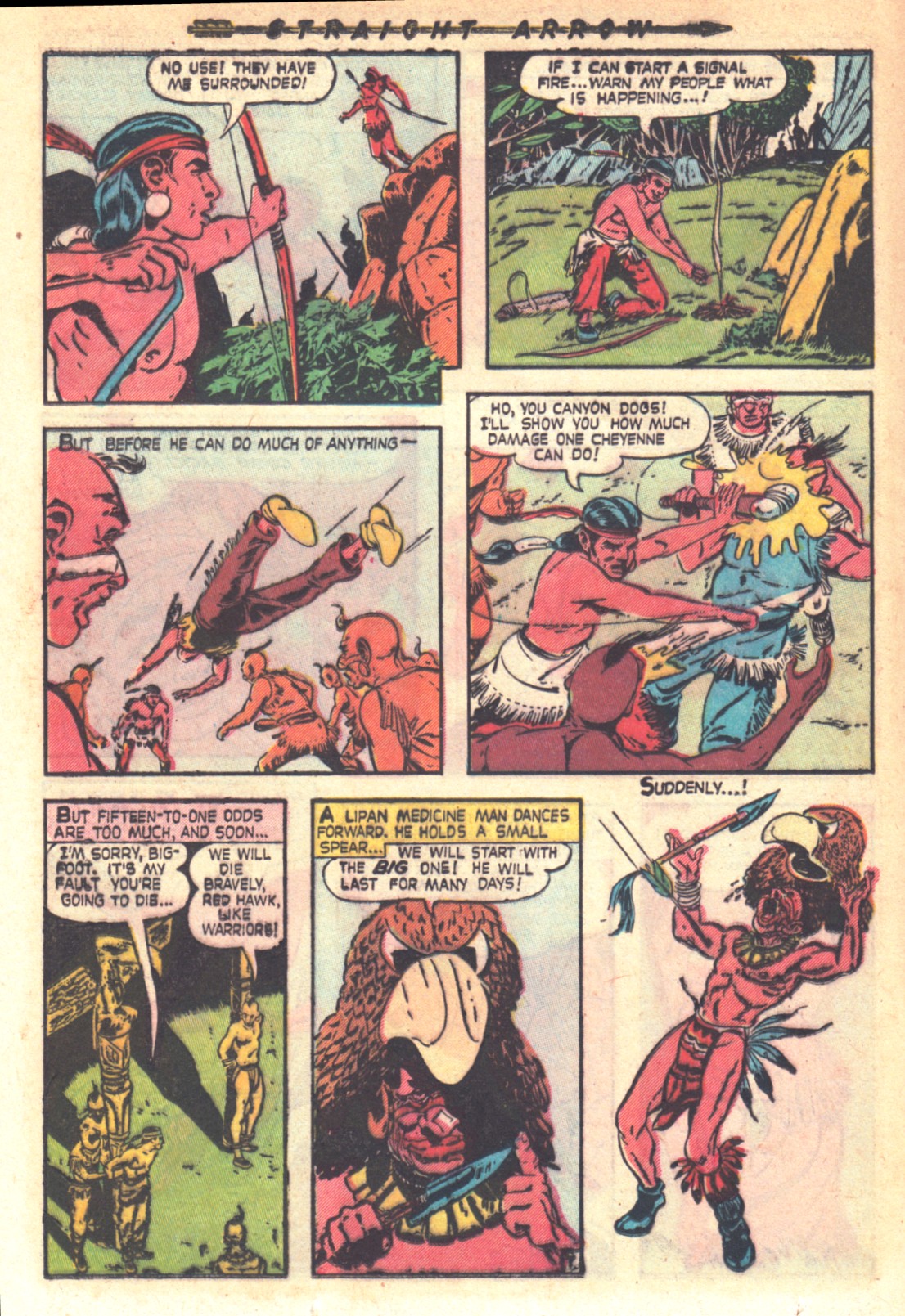 Read online Straight Arrow comic -  Issue #17 - 24