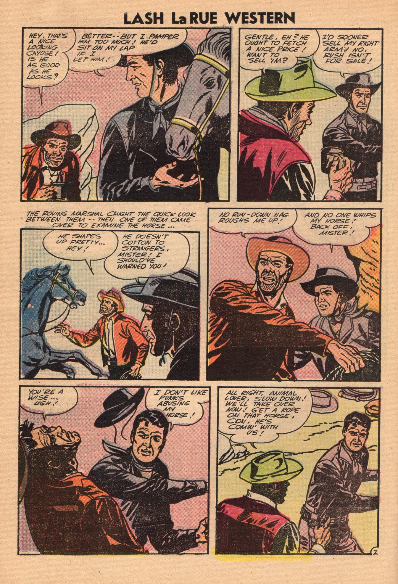 Read online Lash Larue Western (1949) comic -  Issue #60 - 30