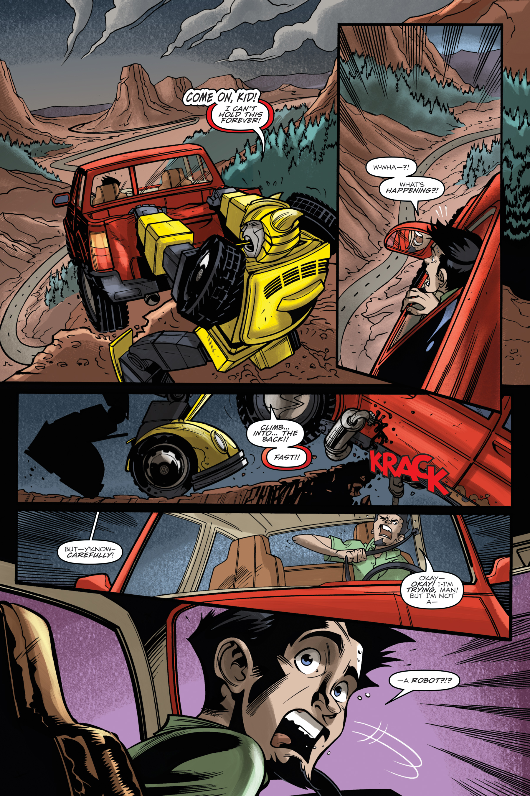 Read online Transformers: Bumblebee - Win If You Dare comic -  Issue # TPB - 16