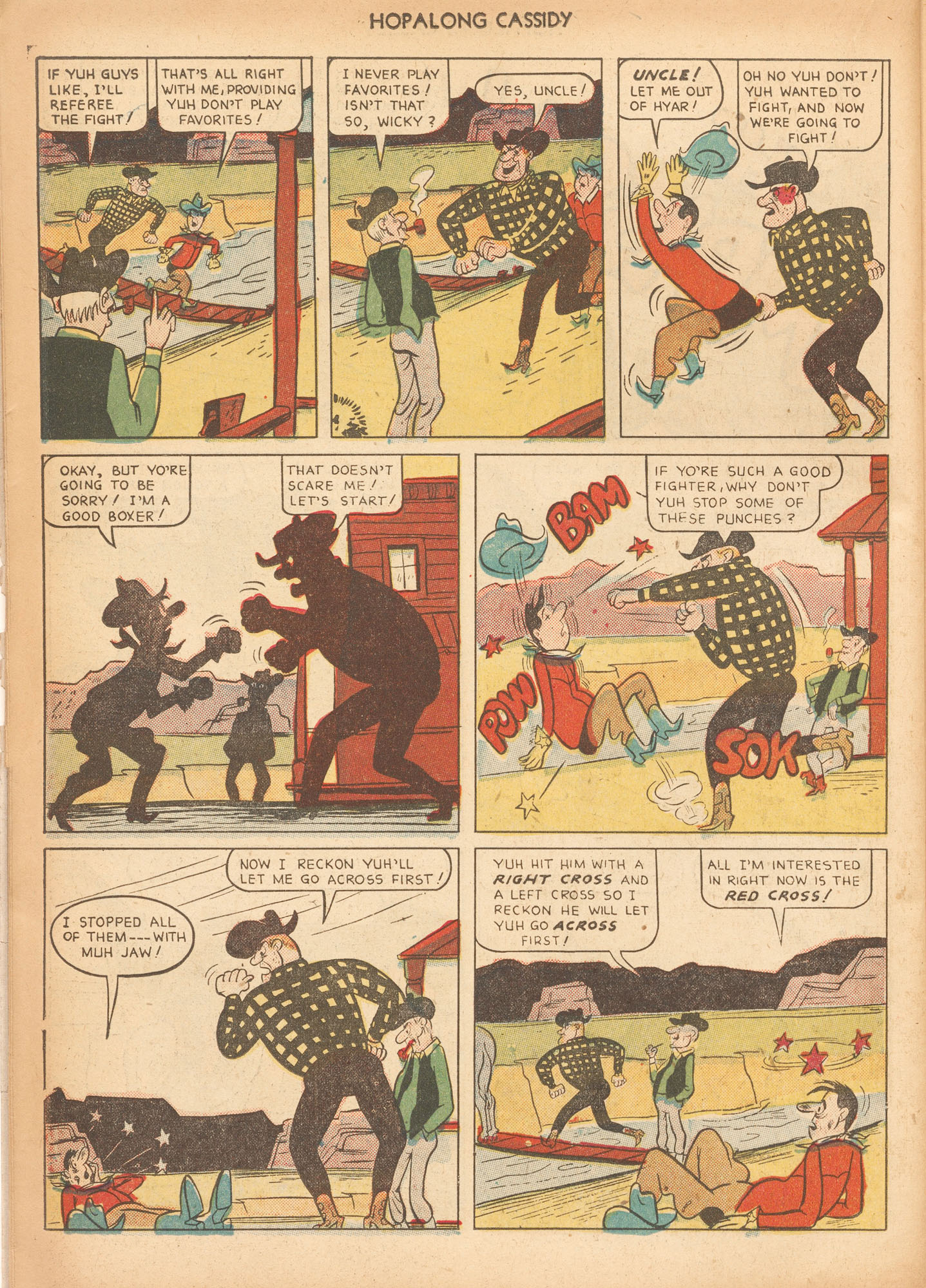 Read online Hopalong Cassidy comic -  Issue #56 - 38