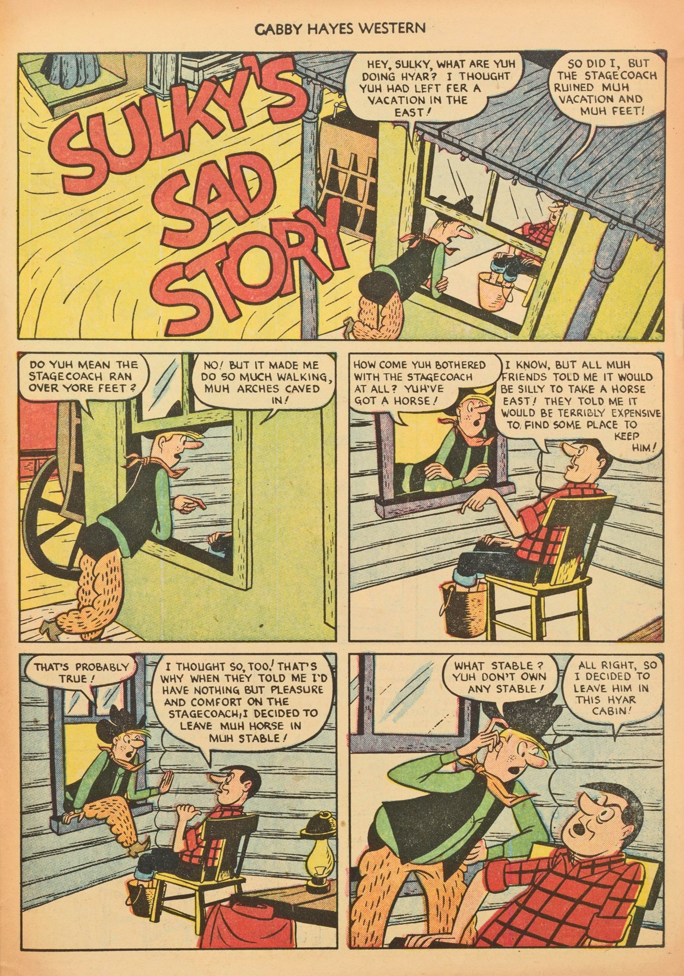 Read online Gabby Hayes Western comic -  Issue #37 - 27