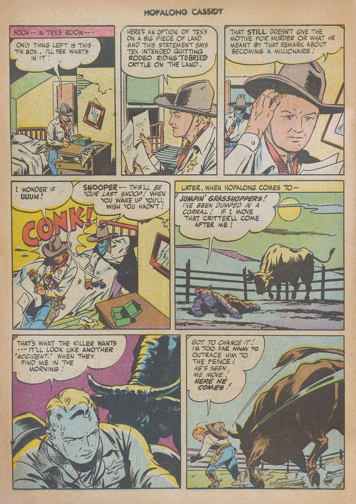 Read online Hopalong Cassidy comic -  Issue #6 - 8