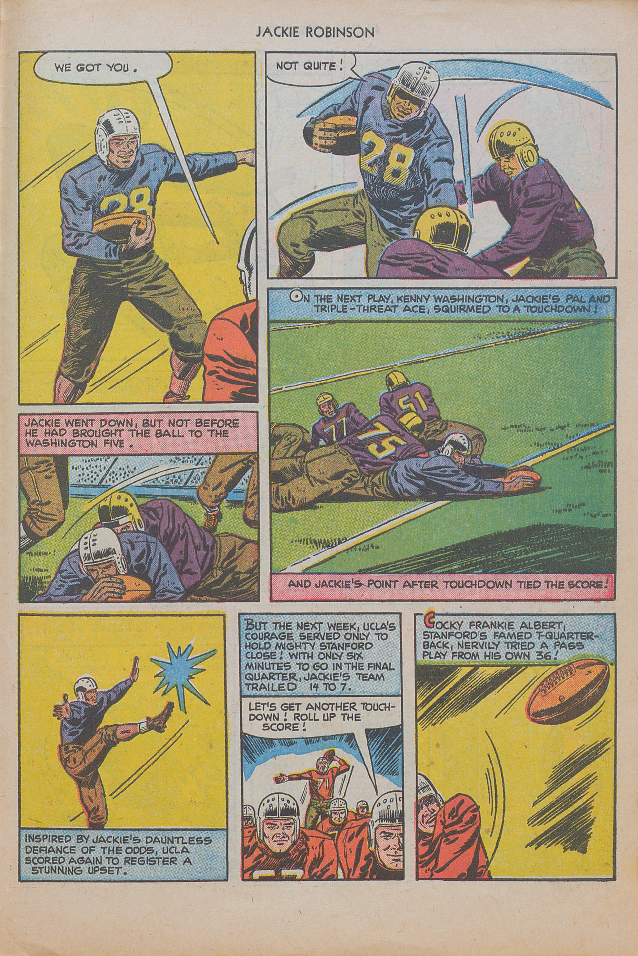 Read online Jackie Robinson comic -  Issue #5 - 31